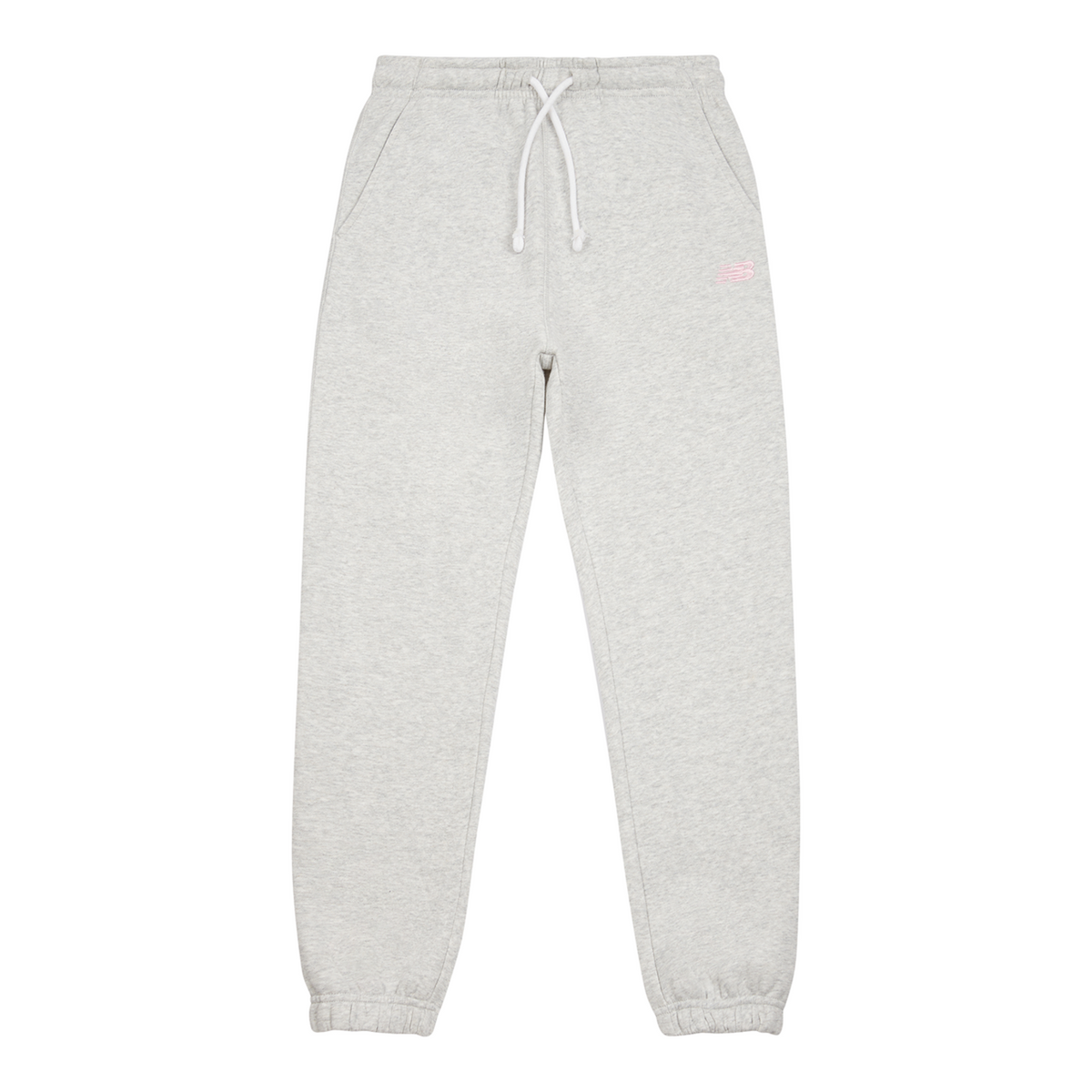 New Balance G New Balance French Terry Small Logo Jogger in GRAU