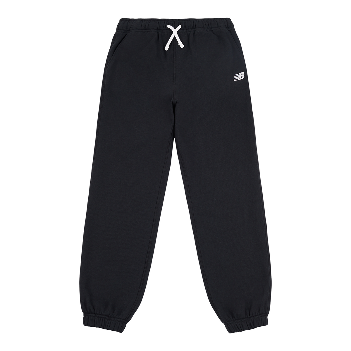 New Balance G New Balance French Terry Small Logo Jogger in SCHWARZ