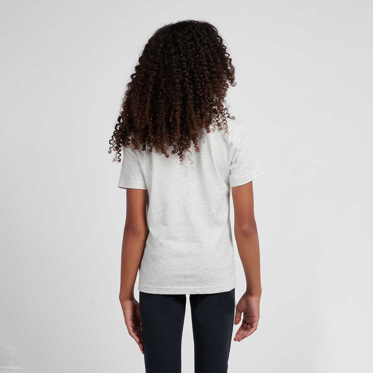 New Balance G NEW BALANCE JERSEY STACKED LOGO TEE in