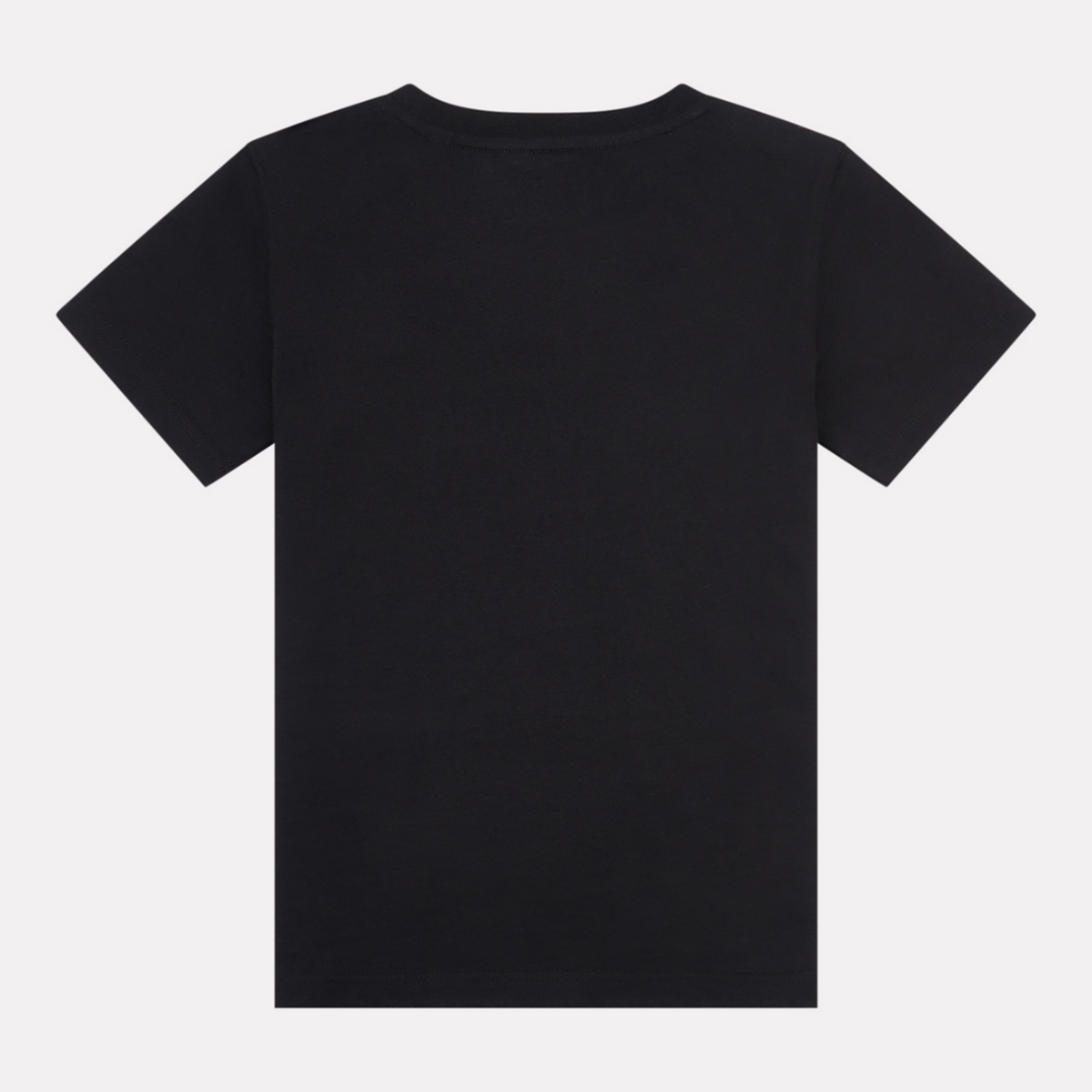 New Balance G NEW BALANCE JERSEY STACKED LOGO TEE in SCHWARZ