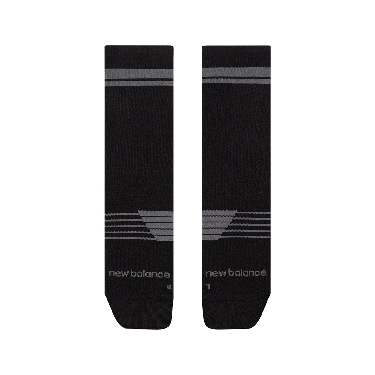 New Balance Pro Run Crew Socks 1 Pair in SCHWARZ