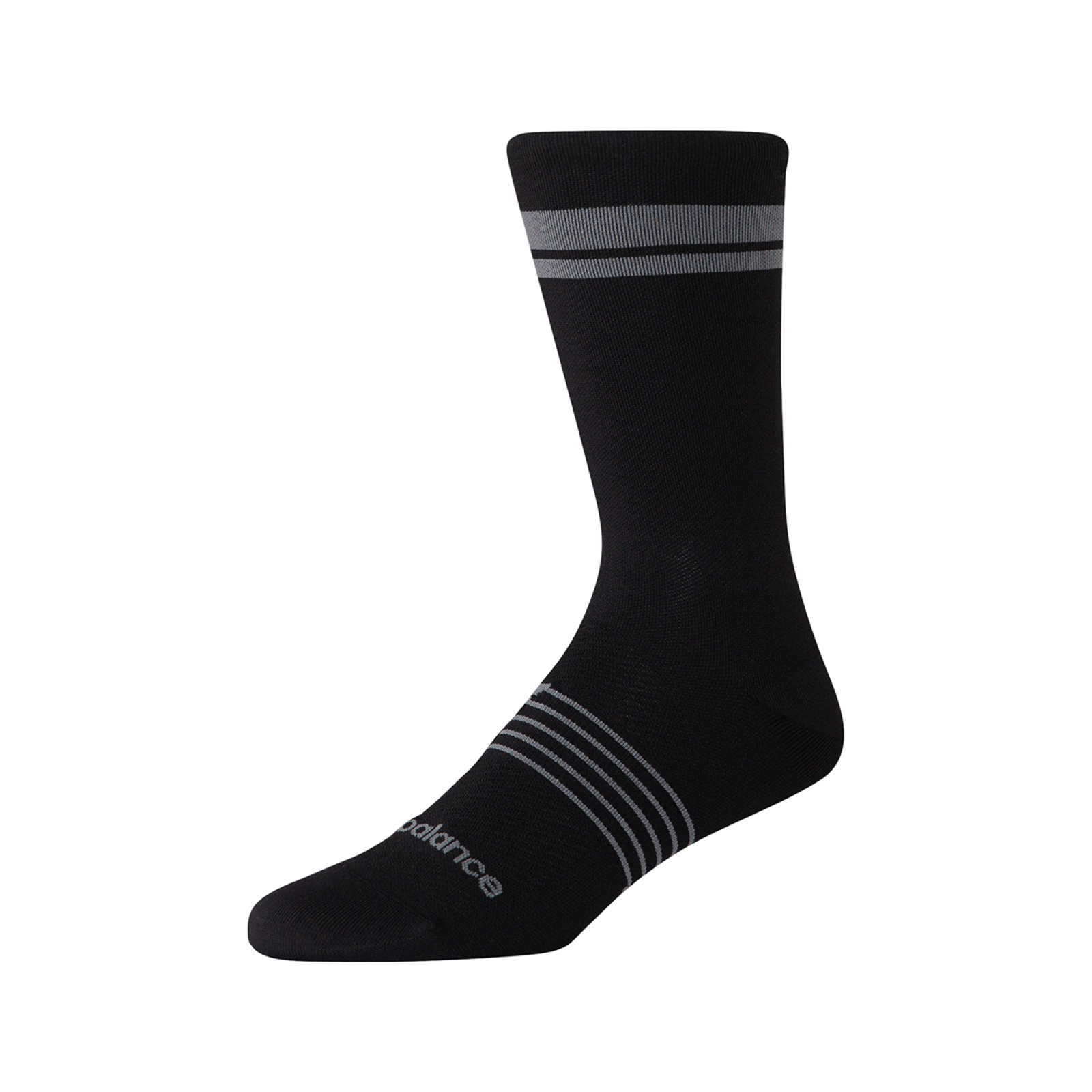 New Balance Pro Run Crew Socks 1 Pair in SCHWARZ