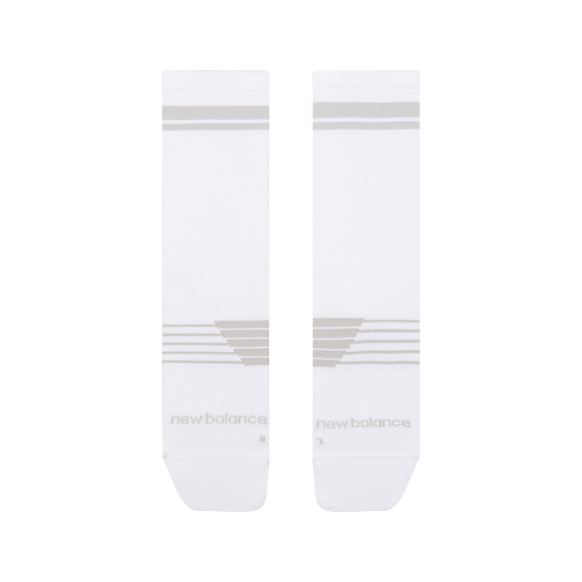 New Balance Pro Run Crew Socks 1 Pair in WEISS