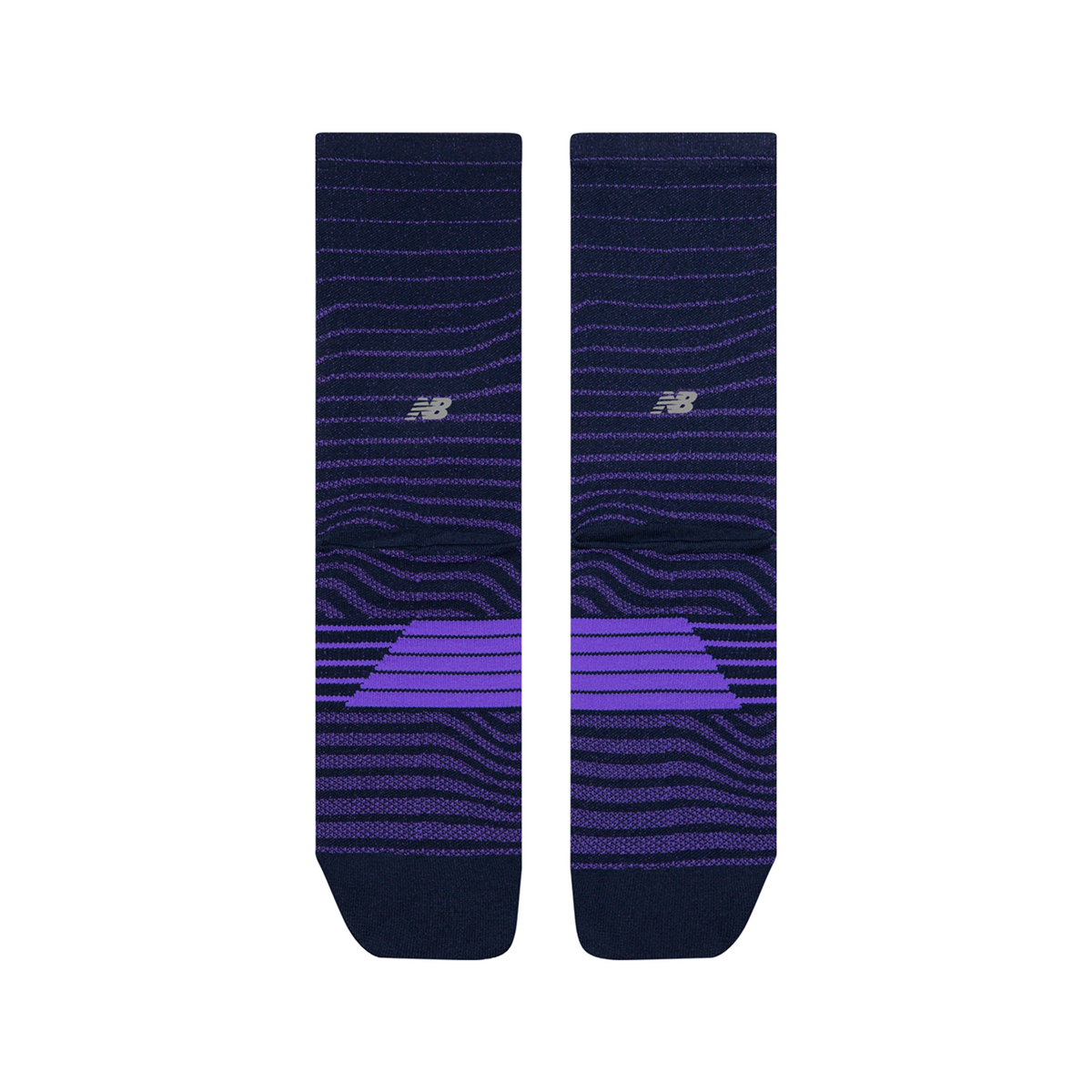 New Balance Pro Run Crew Socks 1 Pair in BLAU