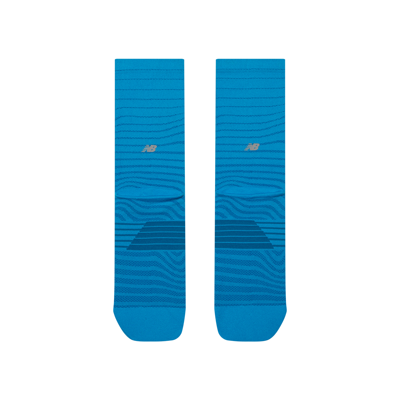 New Balance Pro Run Crew Socks 1 Pair in BLAU