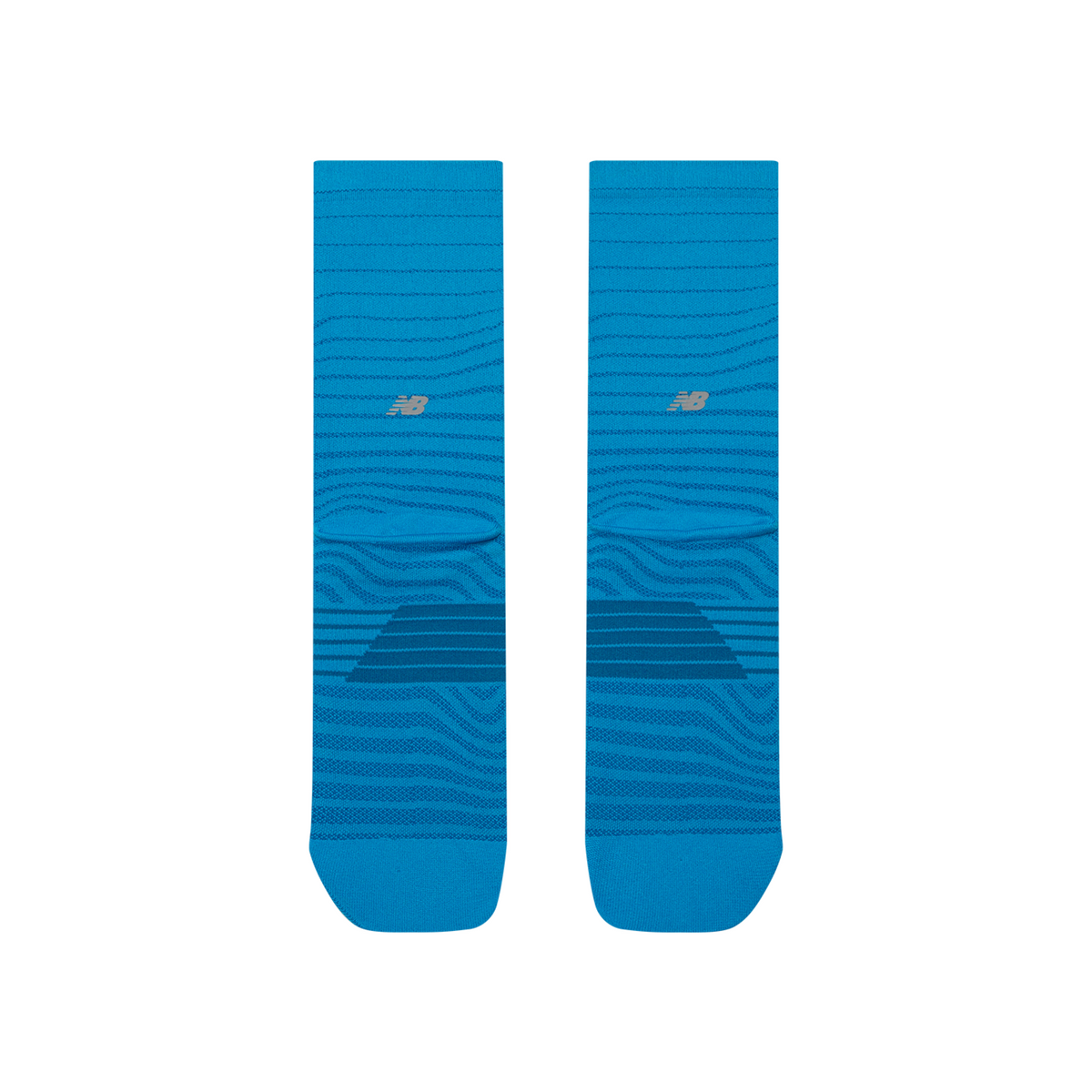 New Balance Pro Run Crew Socks 1 Pair in BLAU