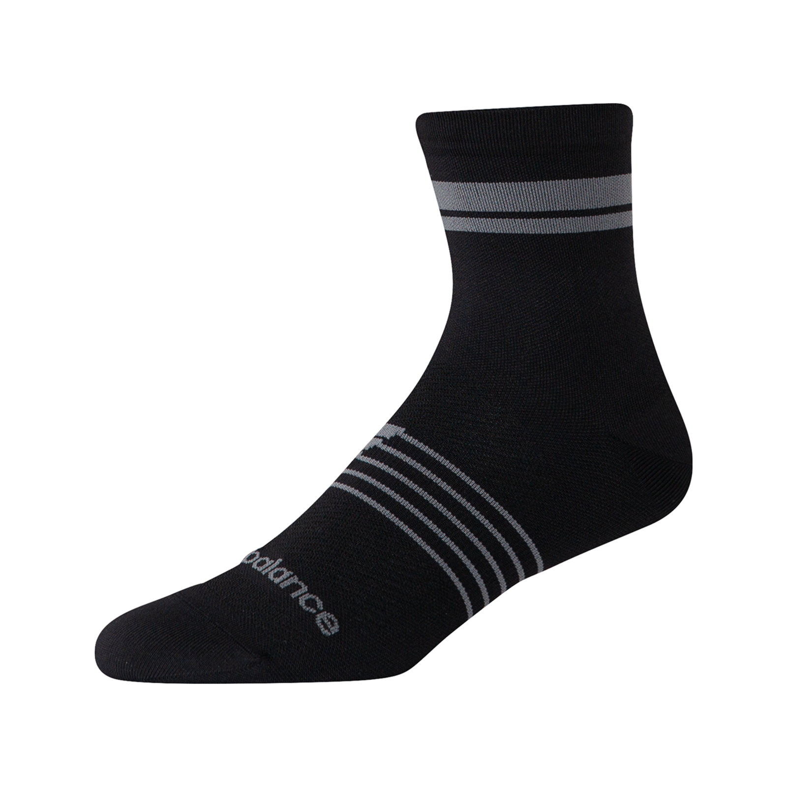 New Balance Pro Run Quarter Socks 1 Pair in SCHWARZ