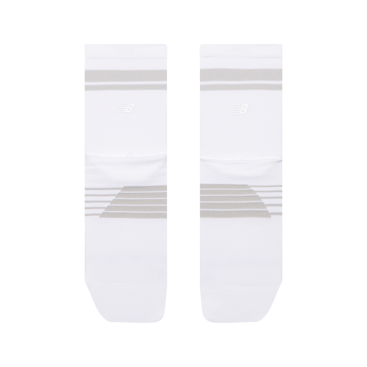 New Balance Pro Run Quarter Socks 1 Pair in WEISS