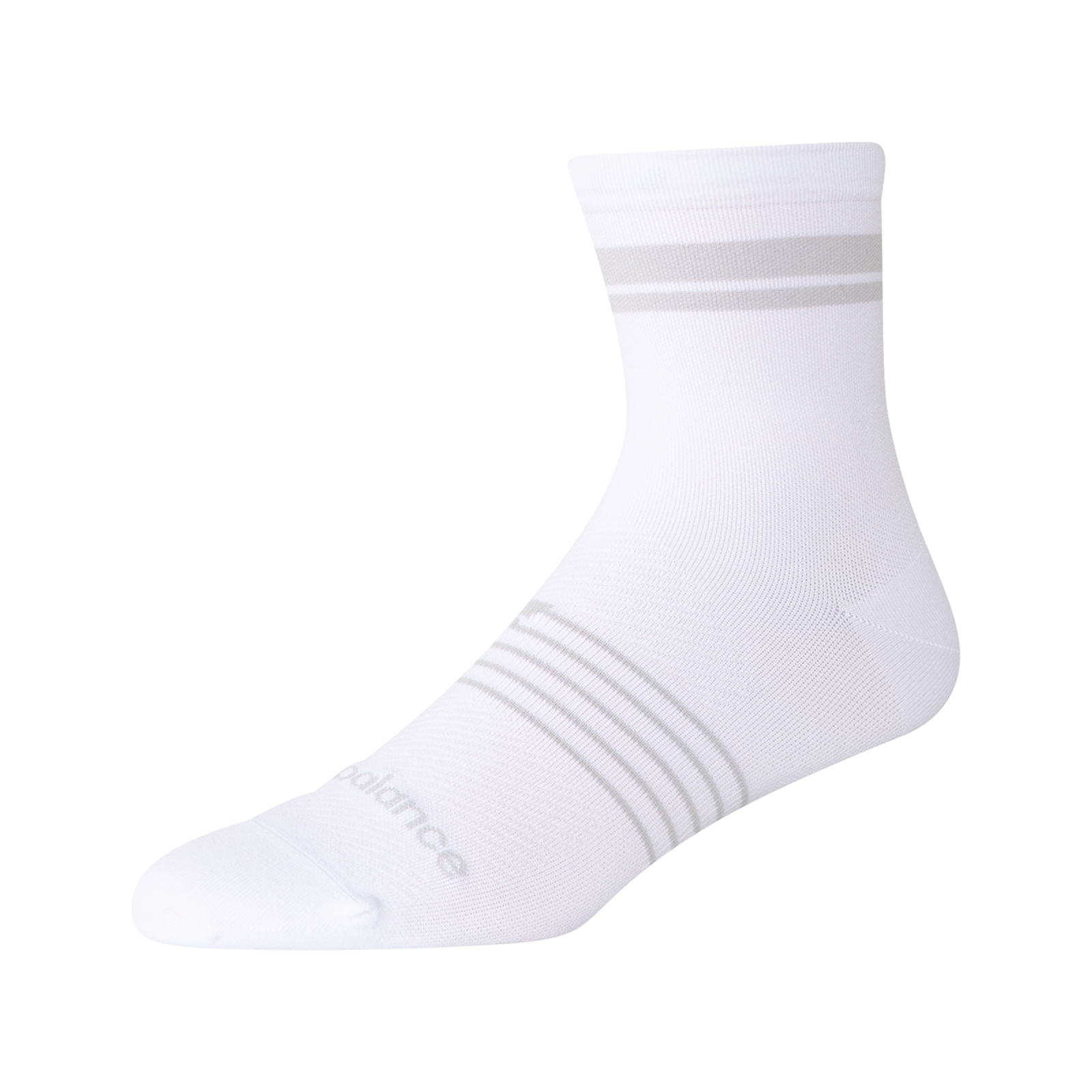 New Balance Pro Run Quarter Socks 1 Pair in WEISS
