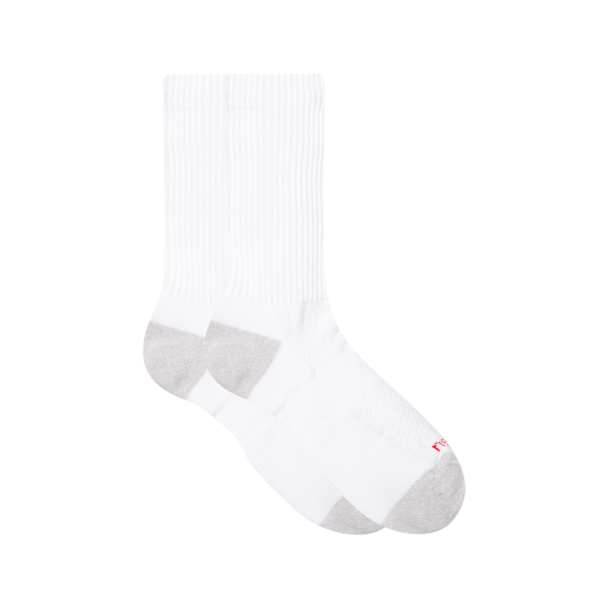 New Balance Active NB Premium Crew Socks 2 Pack in WEISS
