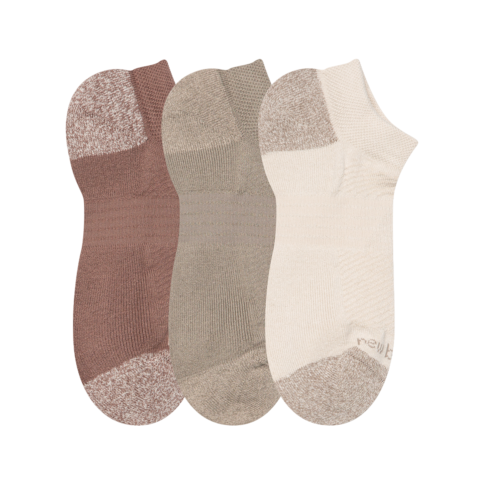 New Balance Active No Show Socks 3 Pack in MEHRFARBIG