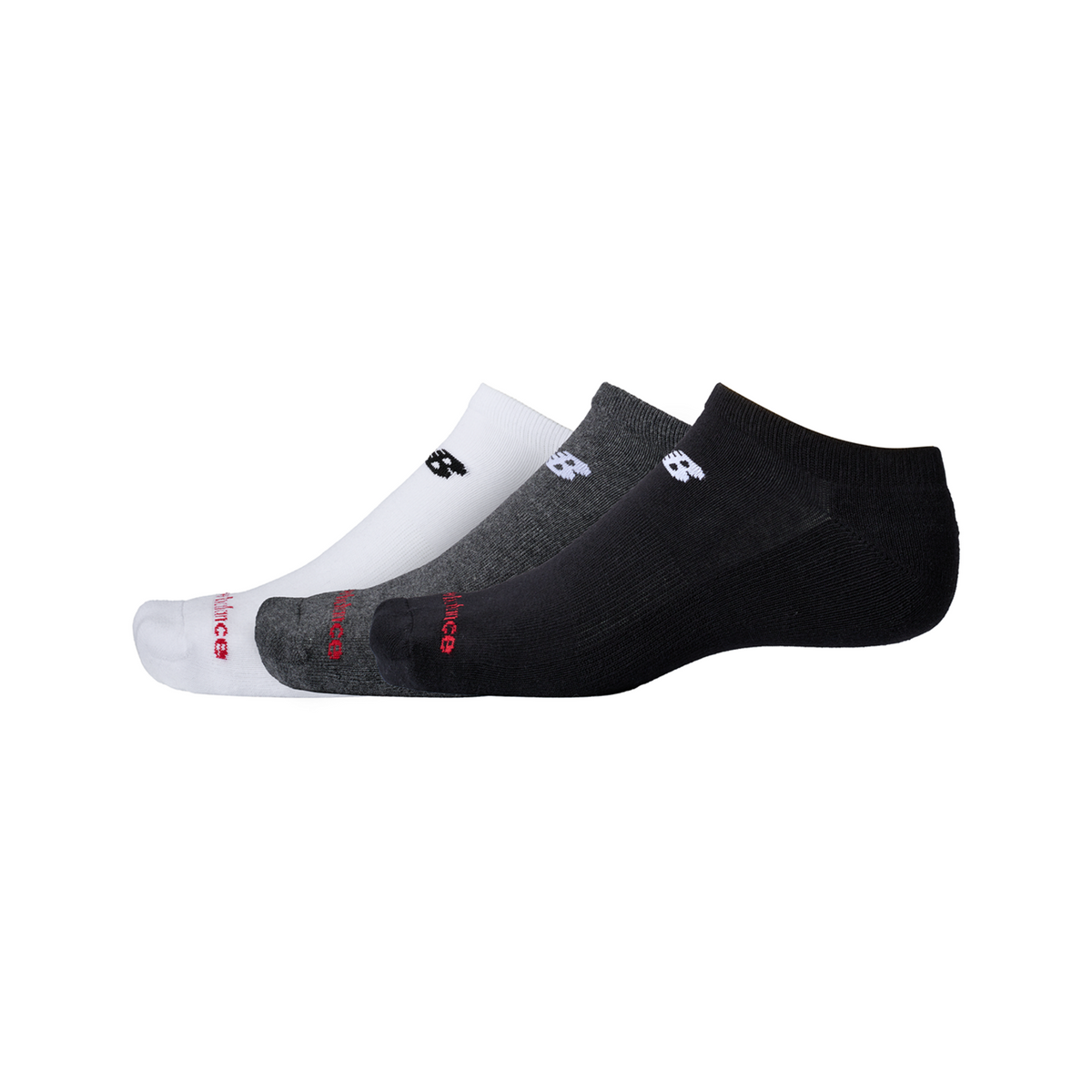 New Balance Everyday No Show 3 Pack in MEHRFARBIG