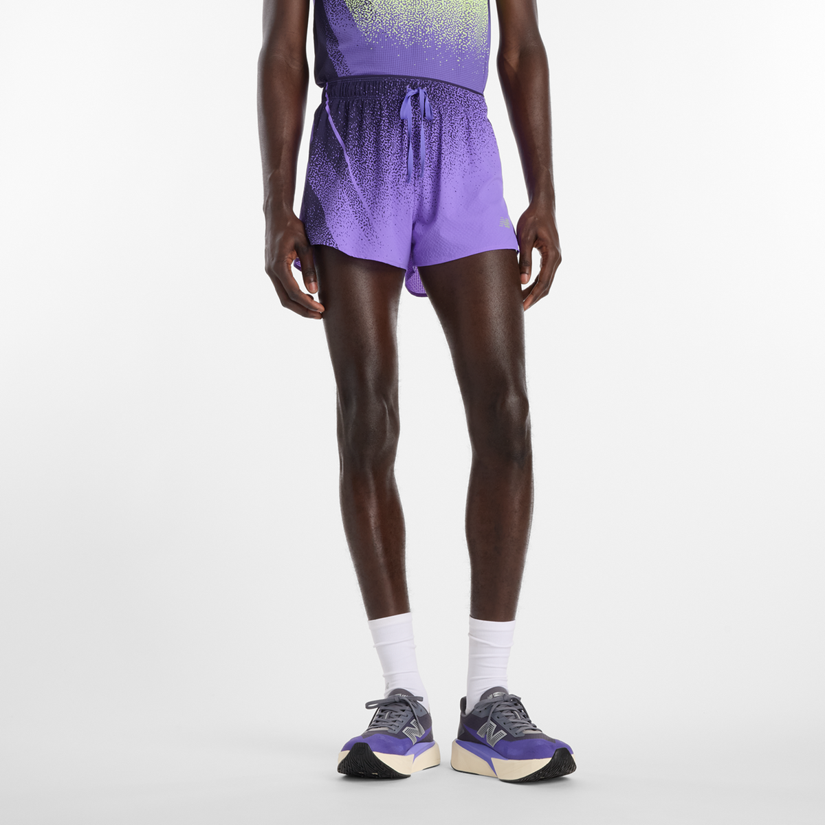 New Balance RC Ultra Light Printed Short 3" in
