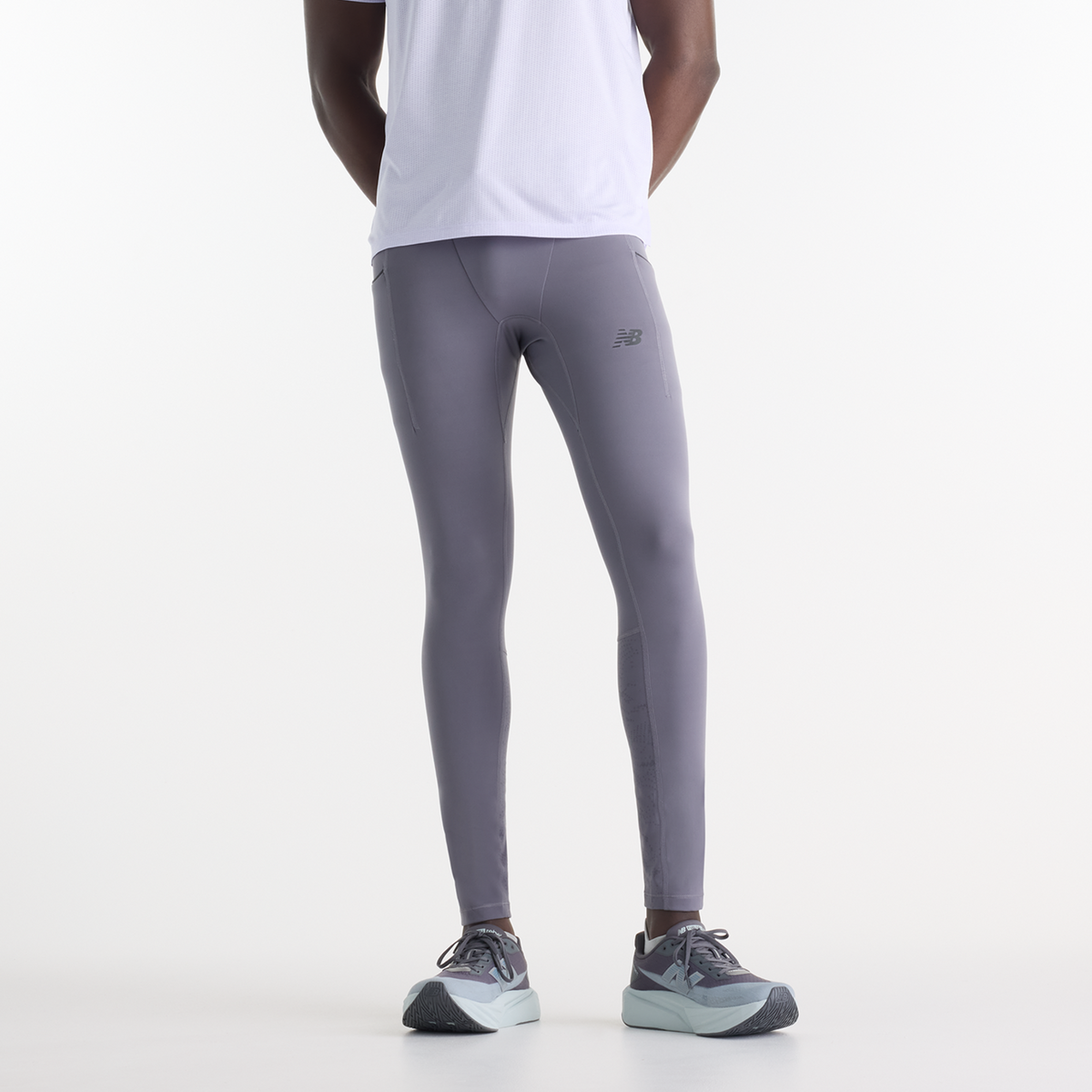 New Balance Reflective RC Heat Tight 28" in GRAU