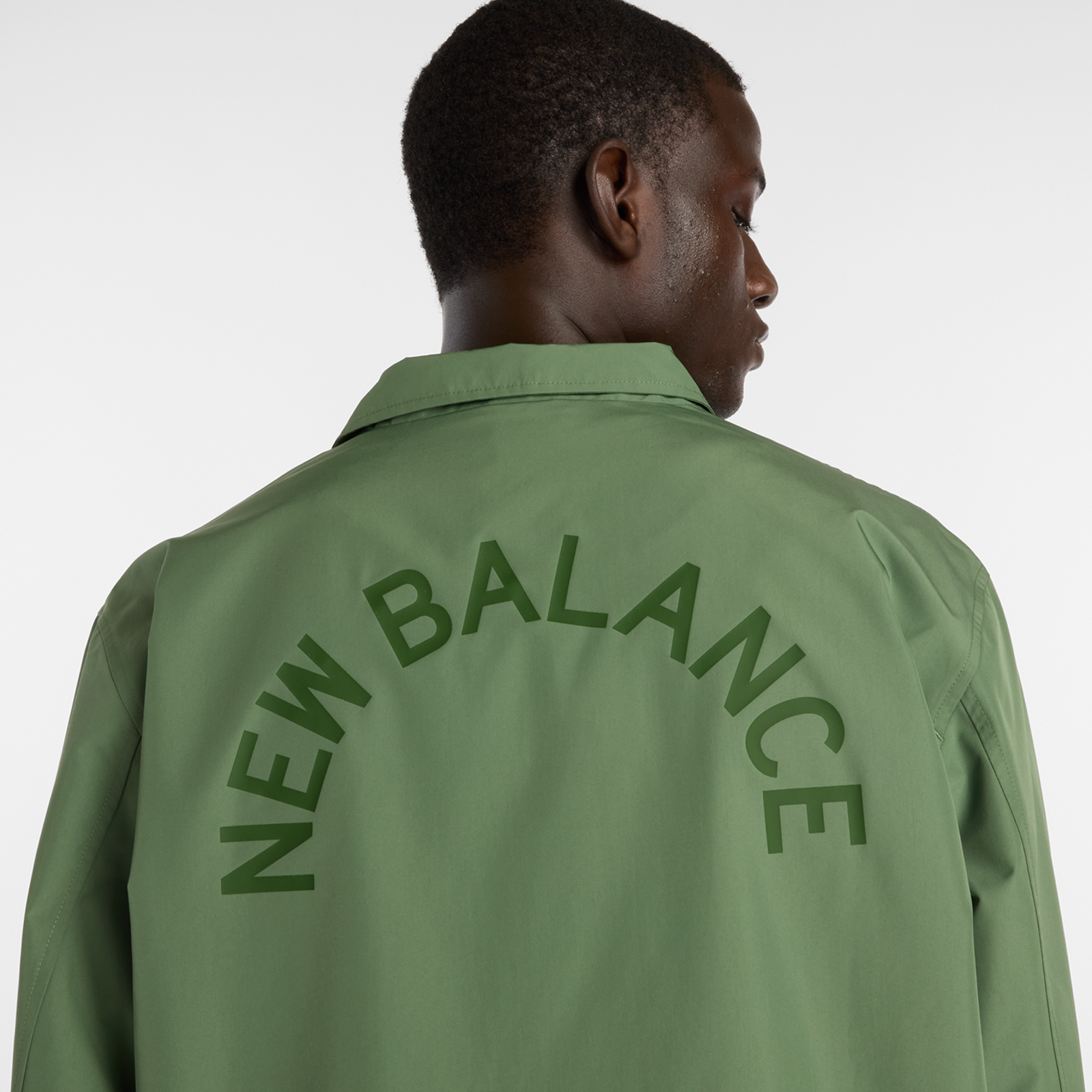 New Balance Lightweight Coaches Jacket in