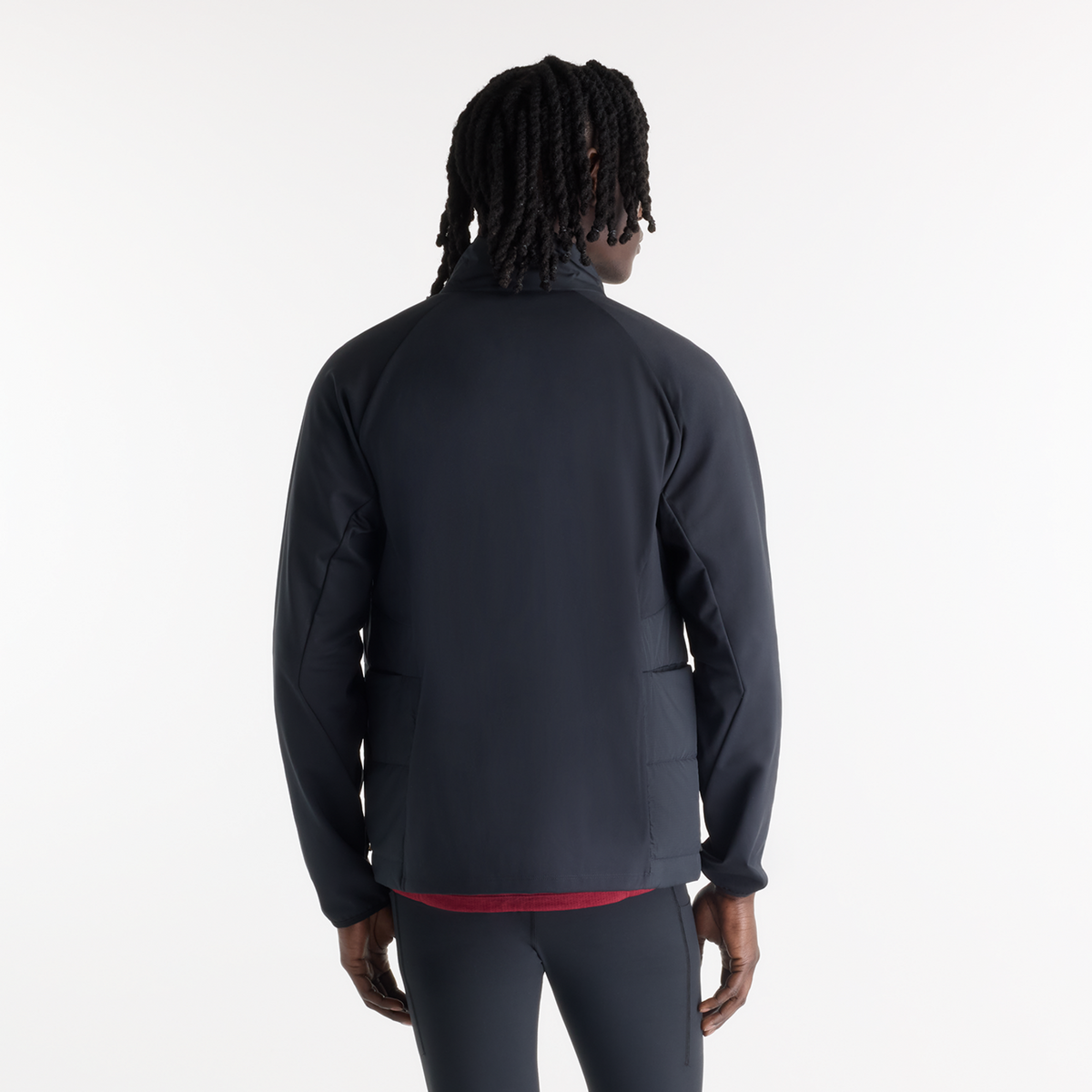 New Balance Winter Run Jacket in SCHWARZ