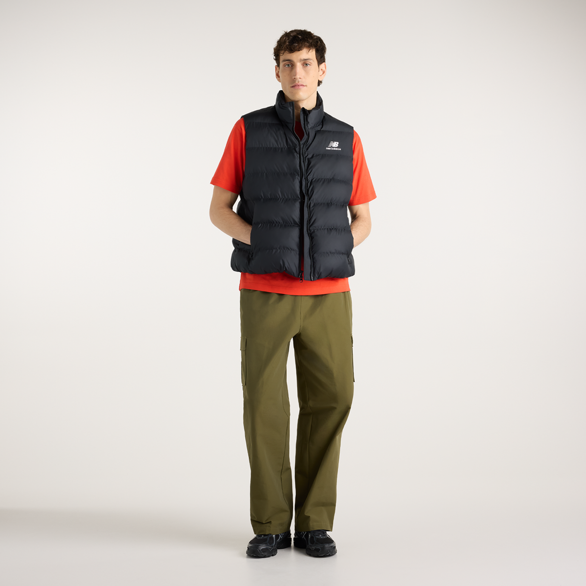 New Balance Boston Puffer Vest in