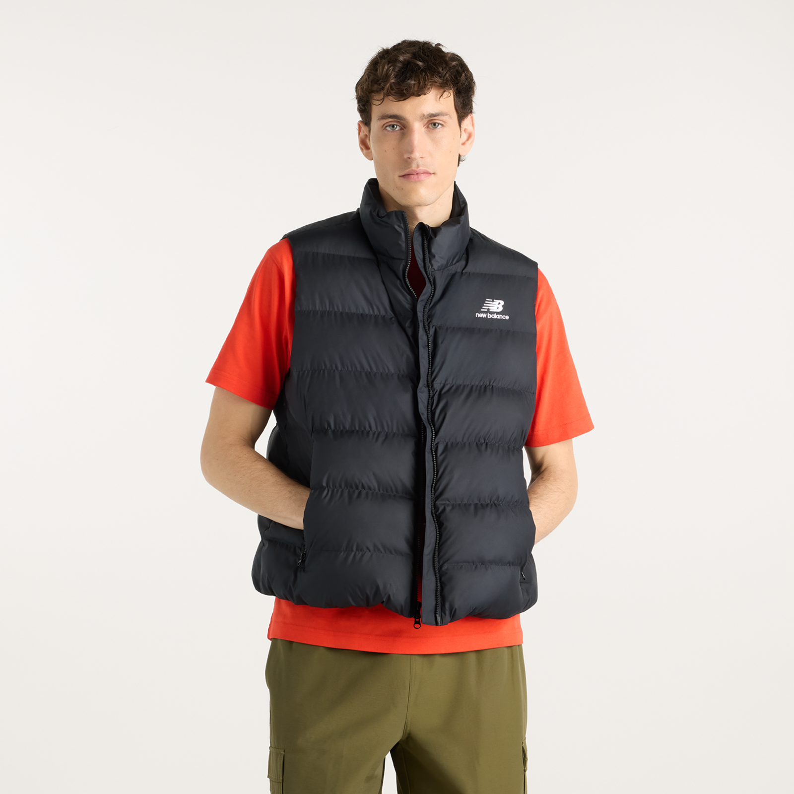 New Balance Boston Puffer Vest in