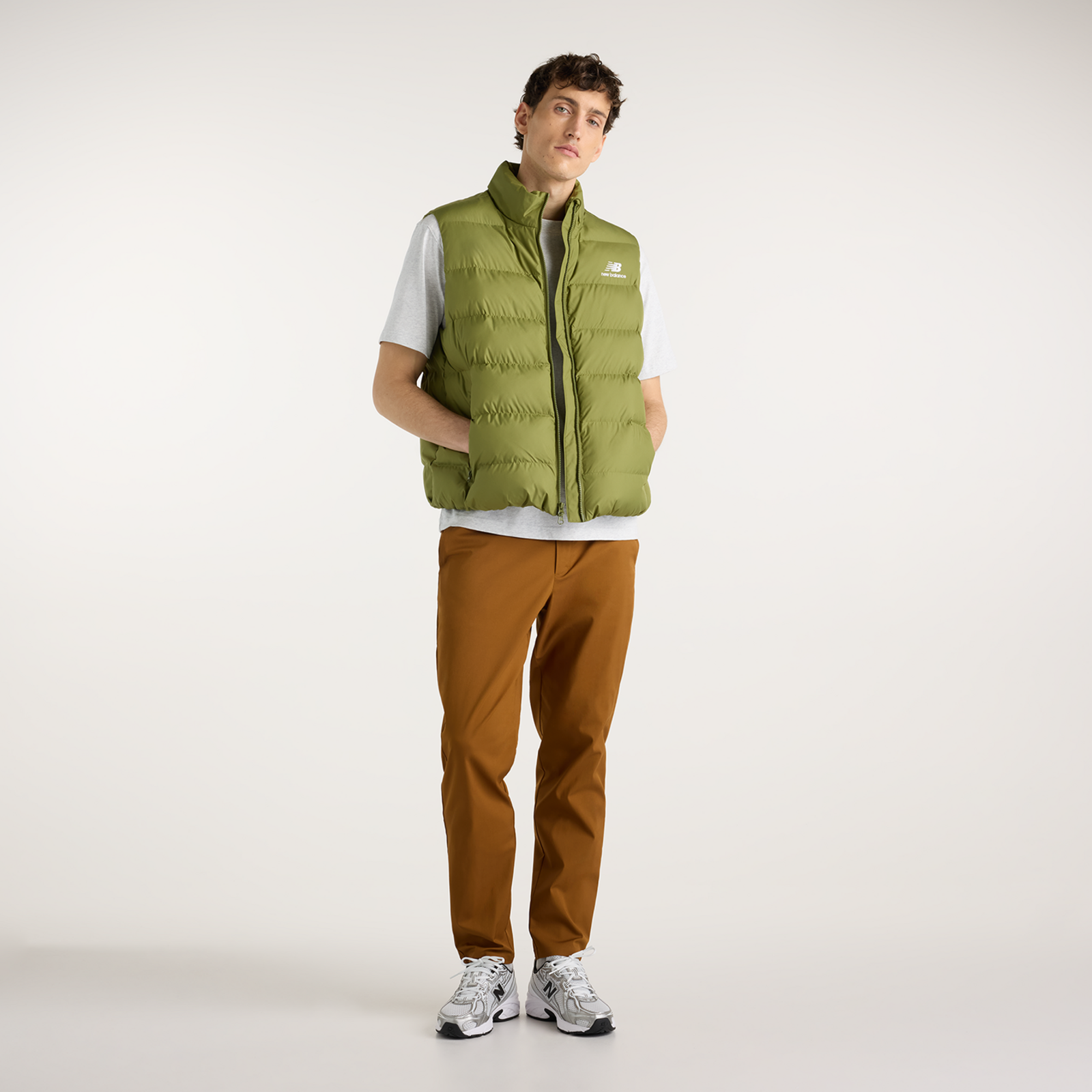 New Balance Boston Puffer Vest in