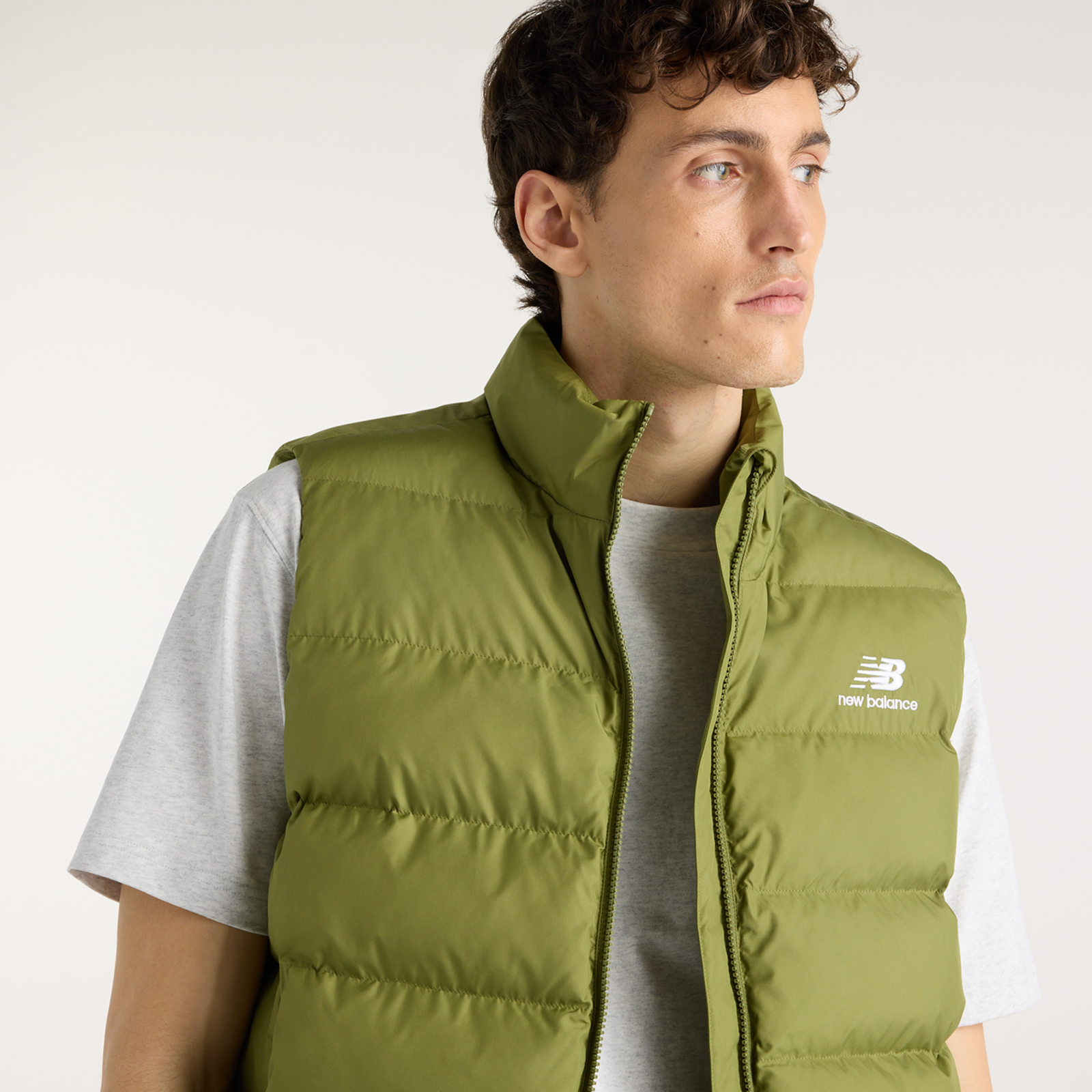 New Balance Boston Puffer Vest in