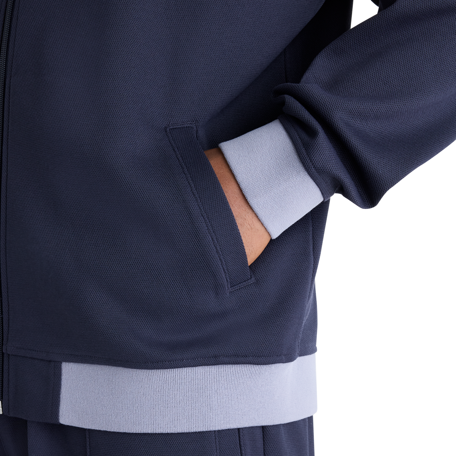 New Balance Sport Legacy Pique Jacket in SCHWARZ
