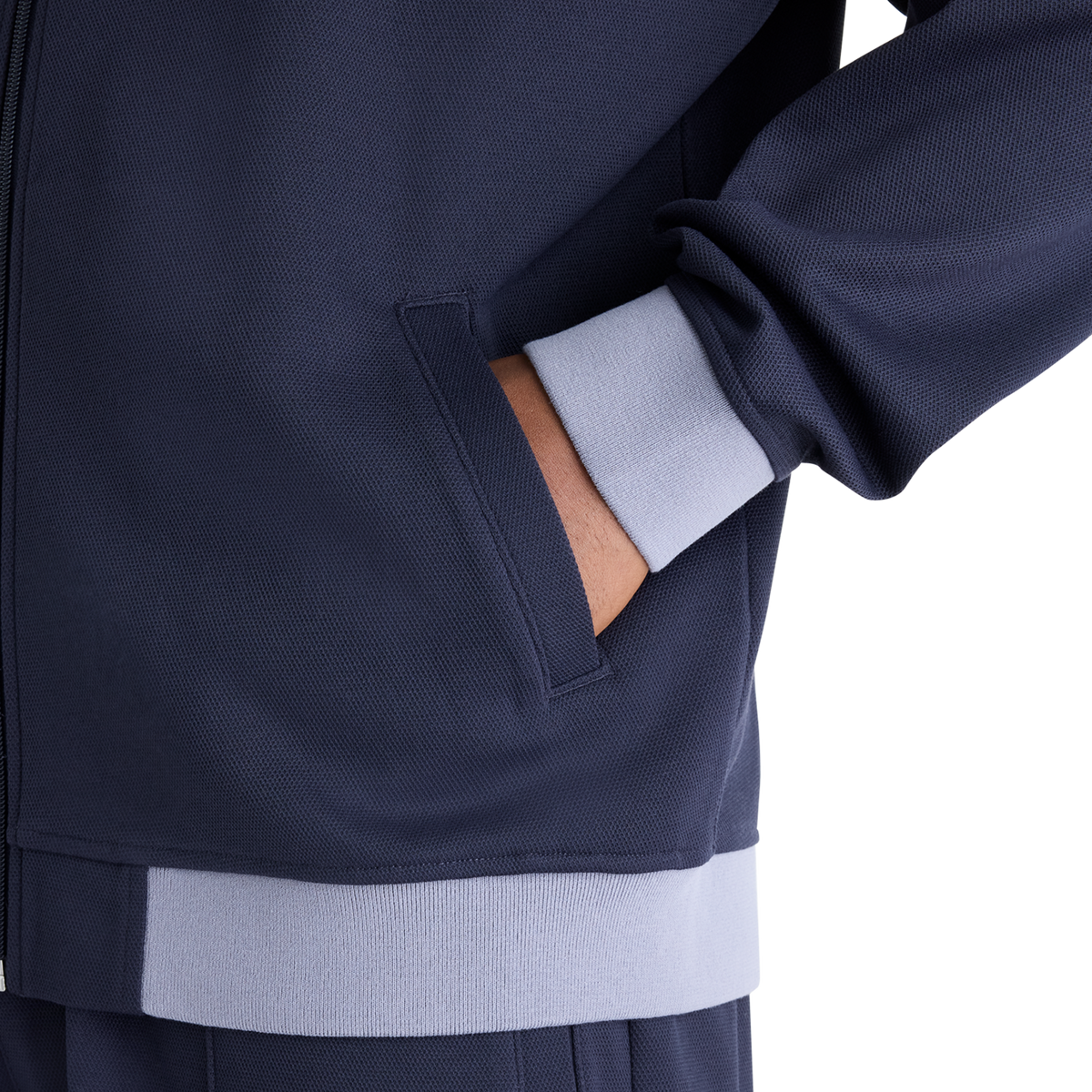 New Balance Sport Legacy Pique Jacket in SCHWARZ