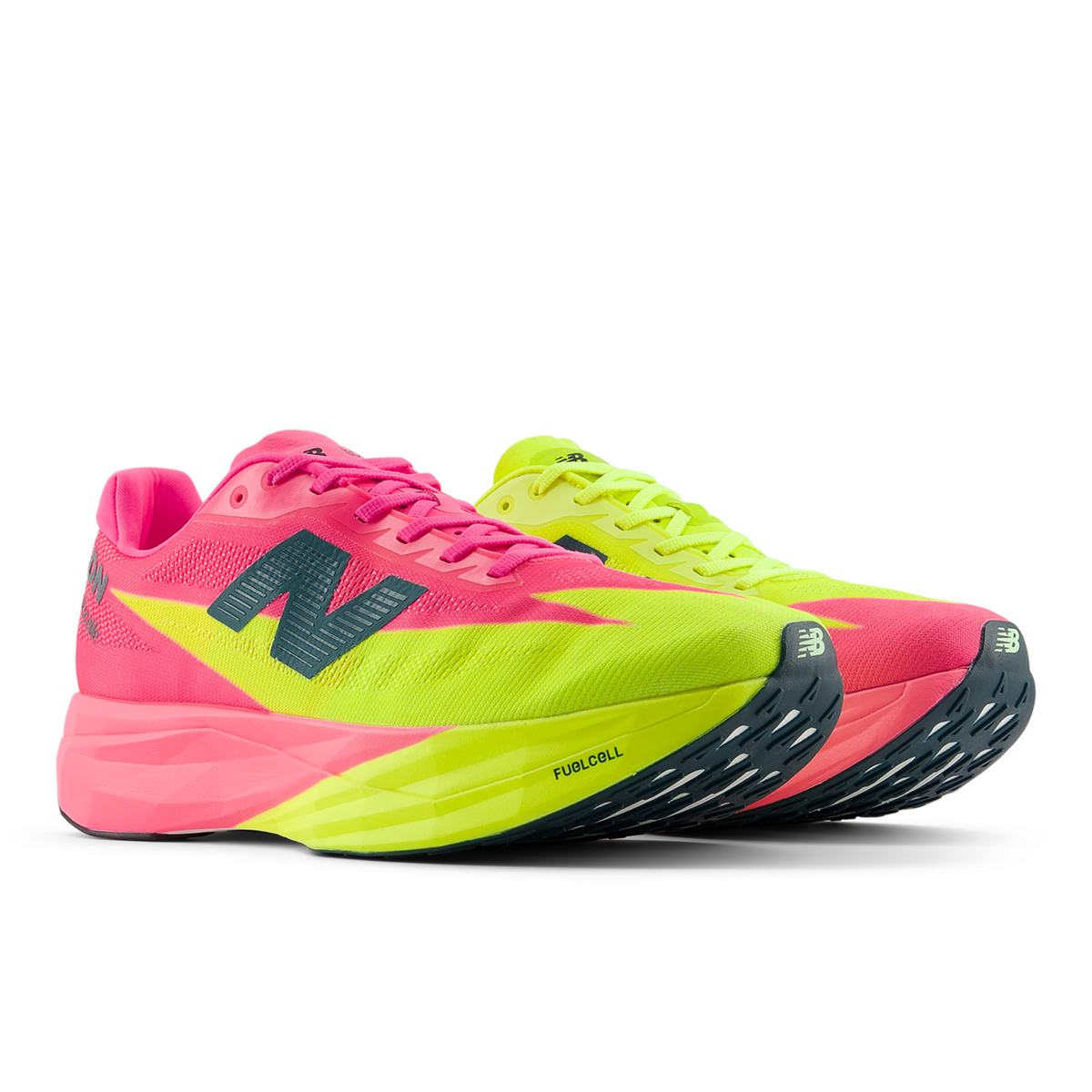 New Balance M SuperComp Elite v5 London Marathon Laufschuhe in GRÜN