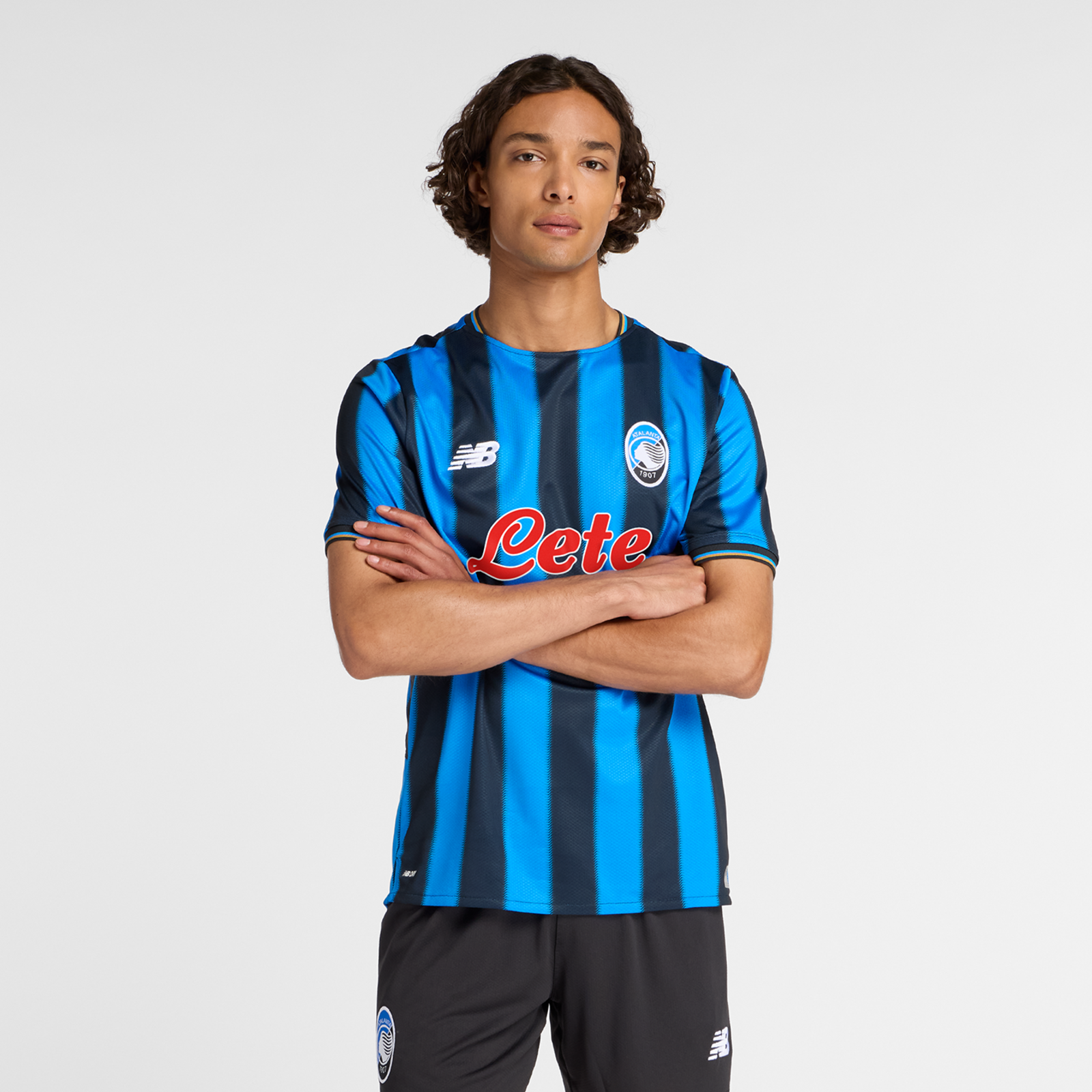 New Balance Atalanta Bergamo Home SS Jersey 25/26 in