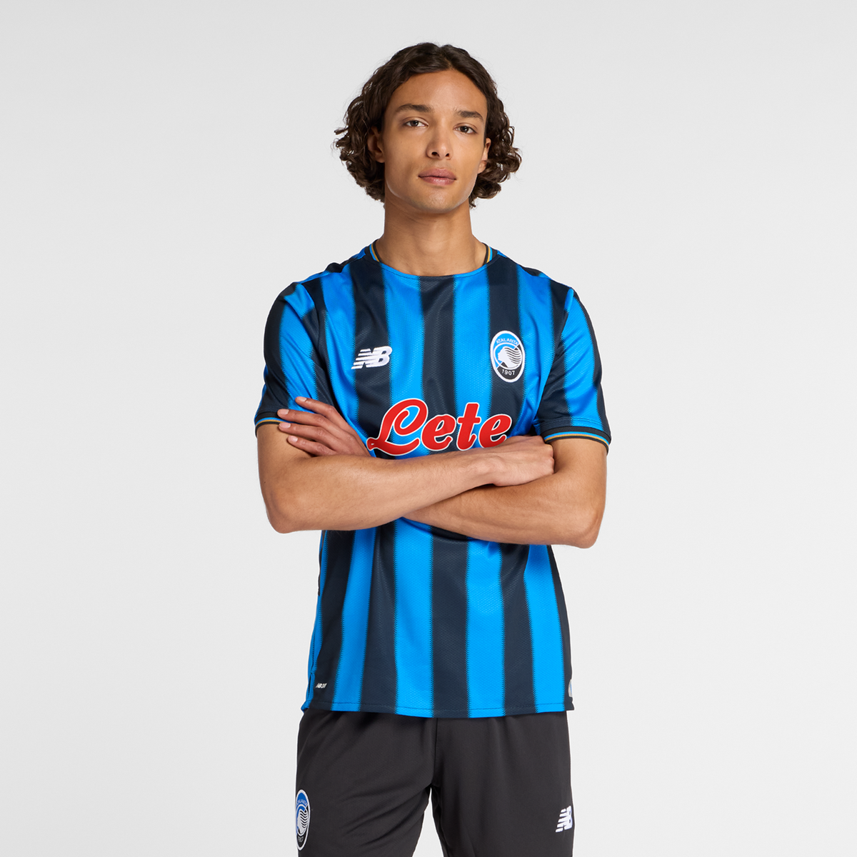 New Balance Atalanta Bergamo Home SS Jersey 25/26 in