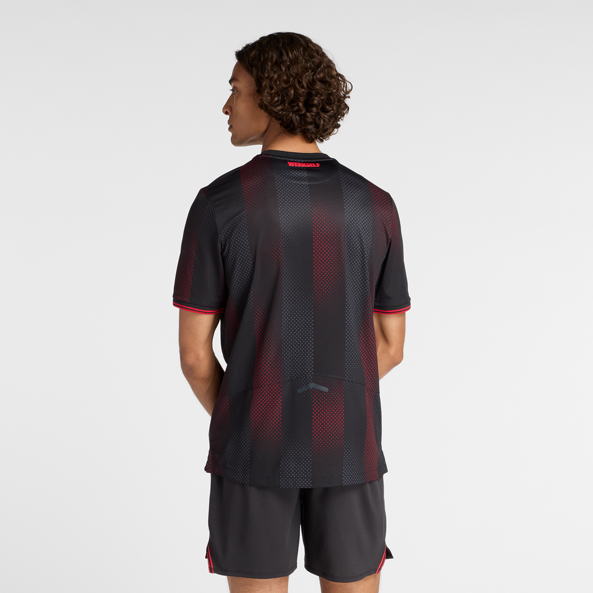 New Balance Bayer 04 Leverkusen Home SS Jersey 25/26 in