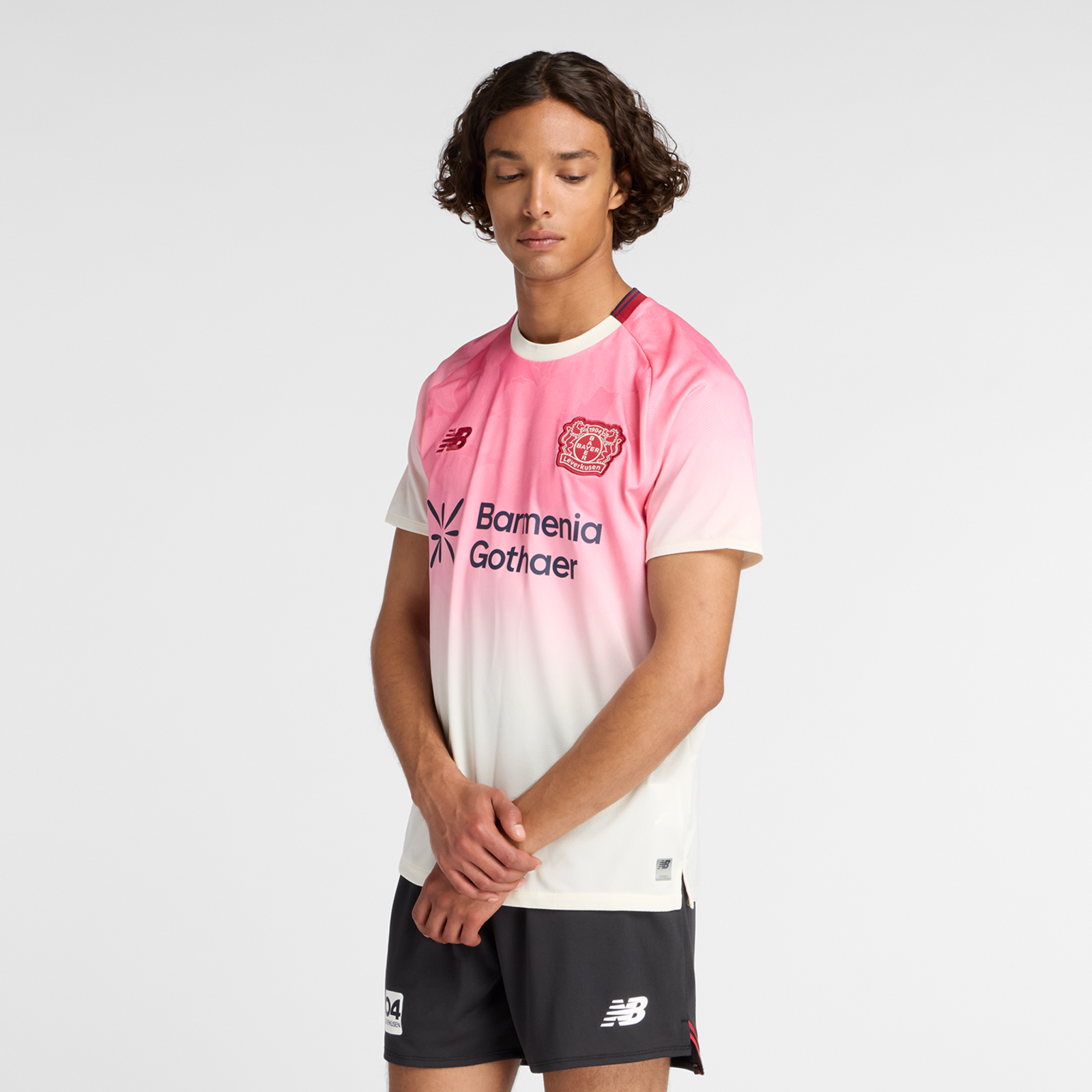 New Balance Bayer 04 Leverkusen Away SS Jersey 25/26 in