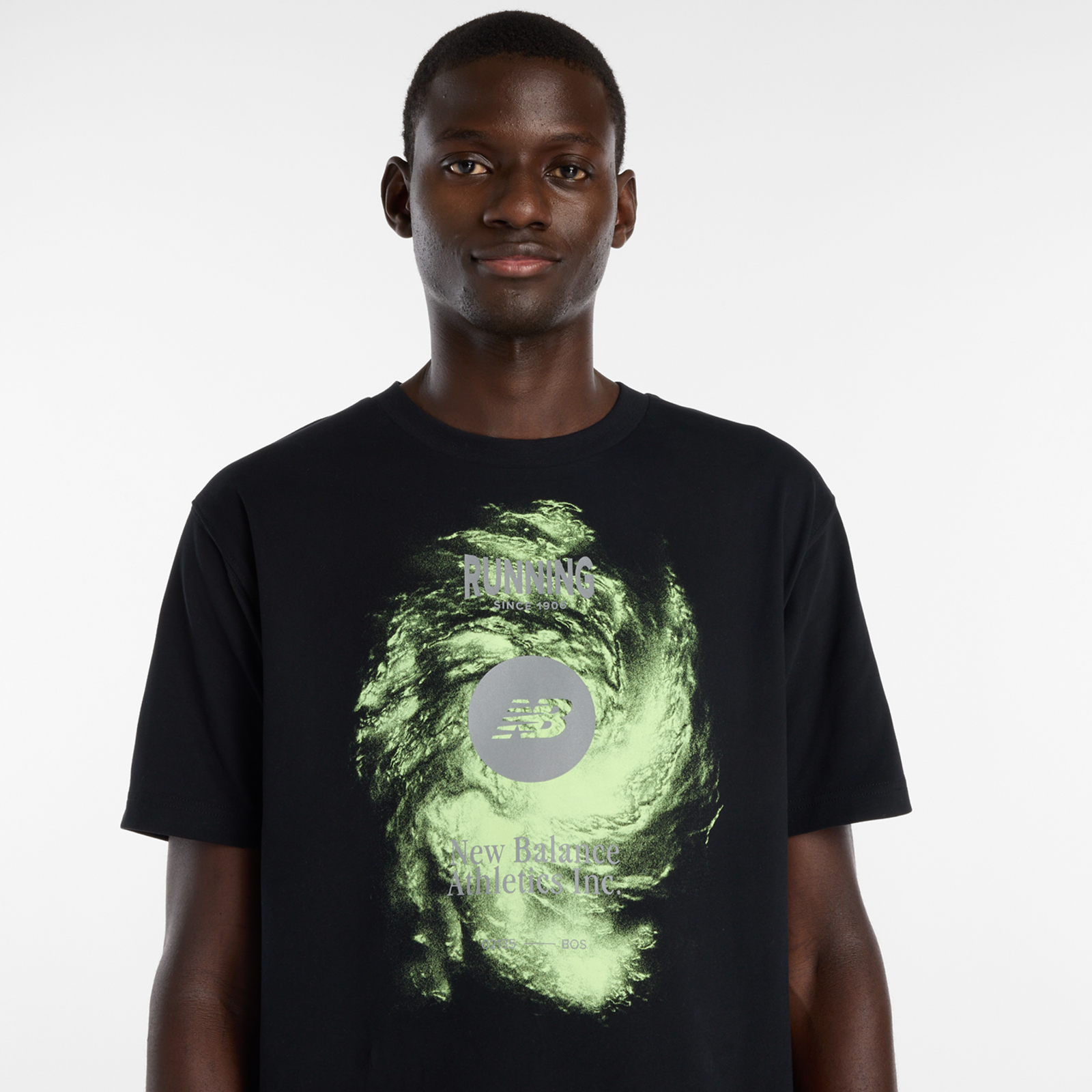 New Balance Vortex Performance T-Shirt in BRAUN