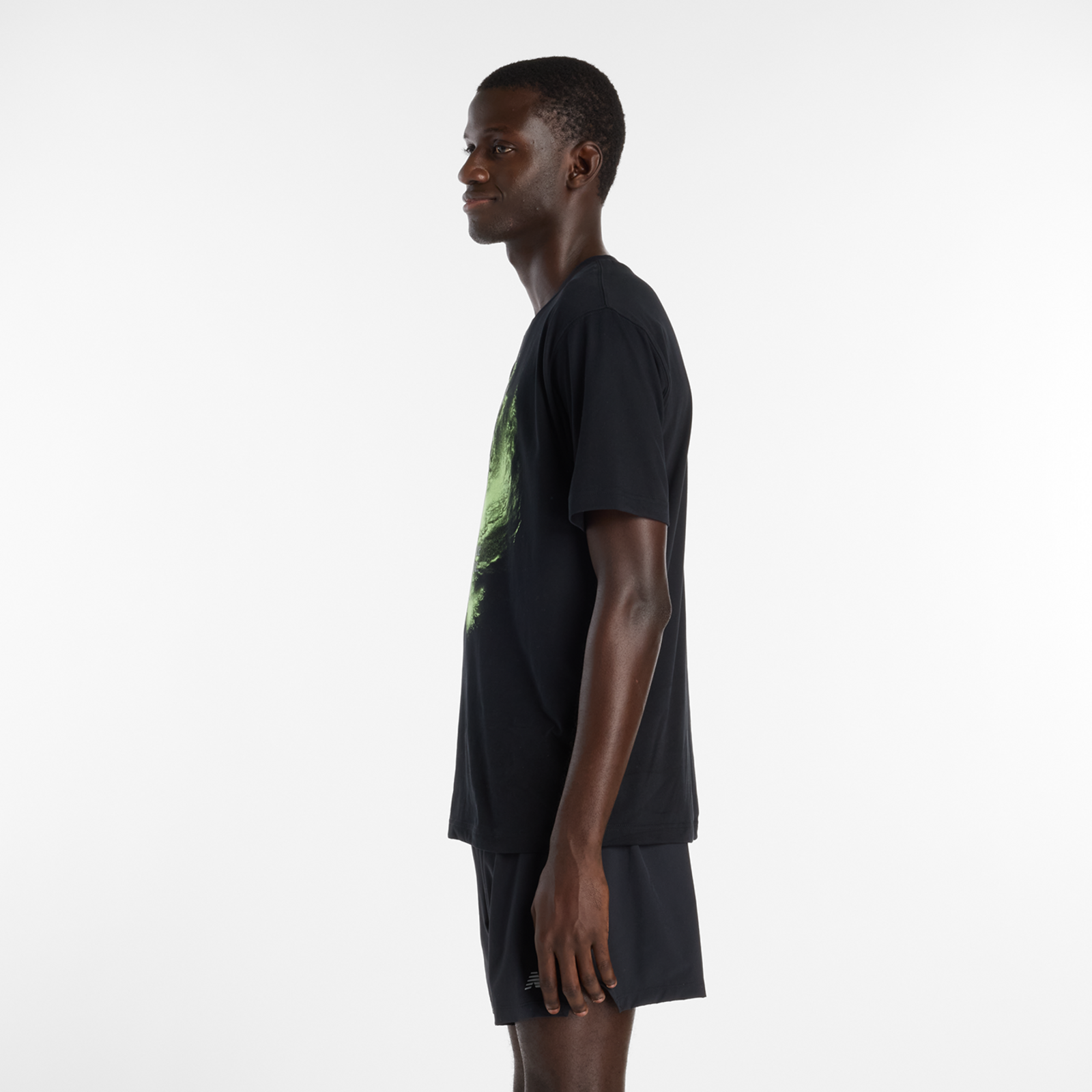 New Balance Vortex Performance T-Shirt in BRAUN