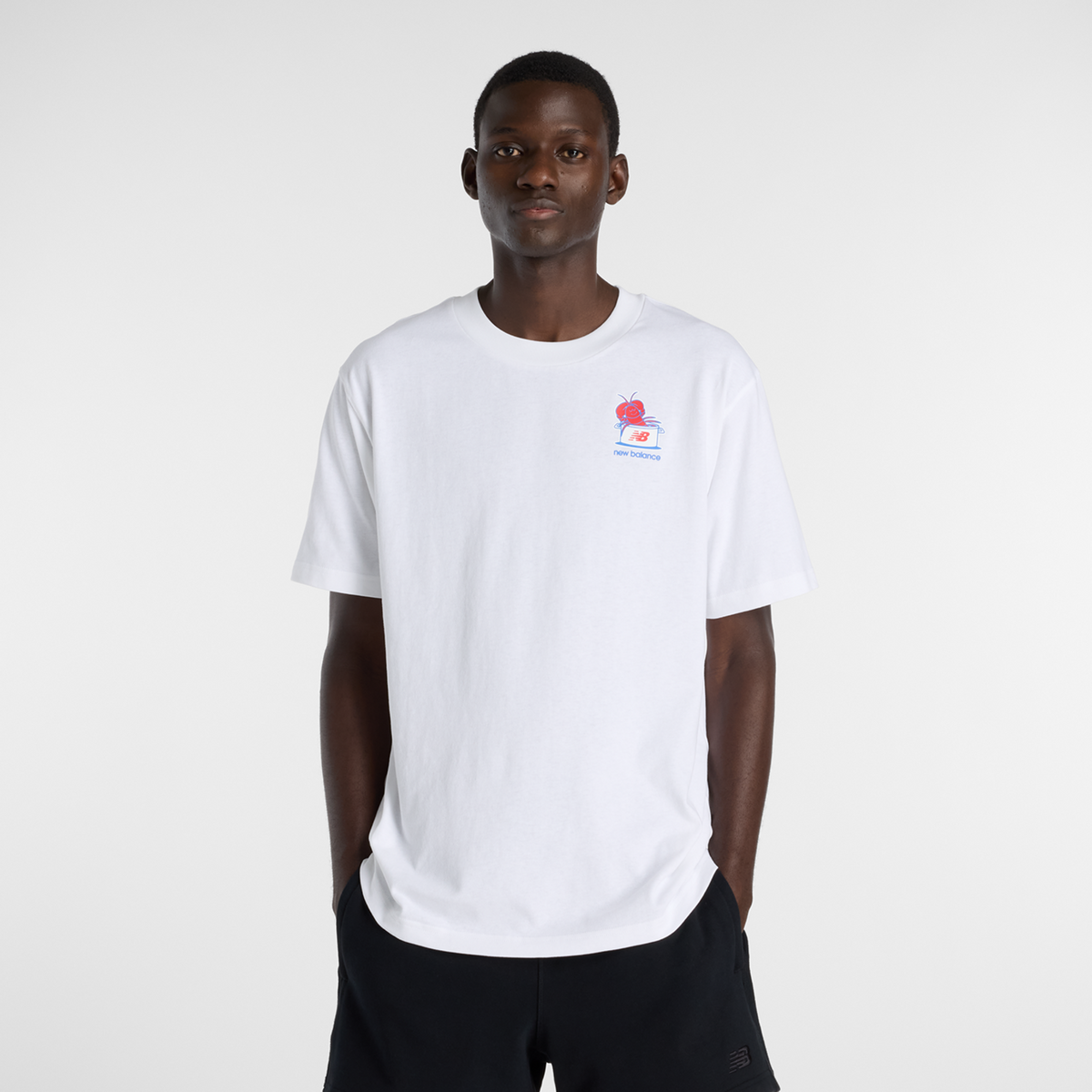 New Balance Lobster Roll T-Shirt in WEISS