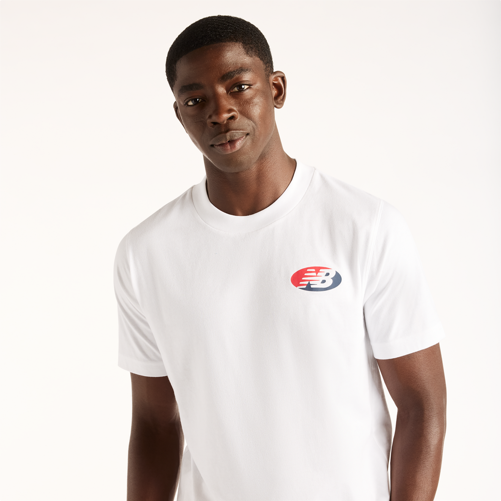 New Balance Oval Badge Relaxed T-Shirt in