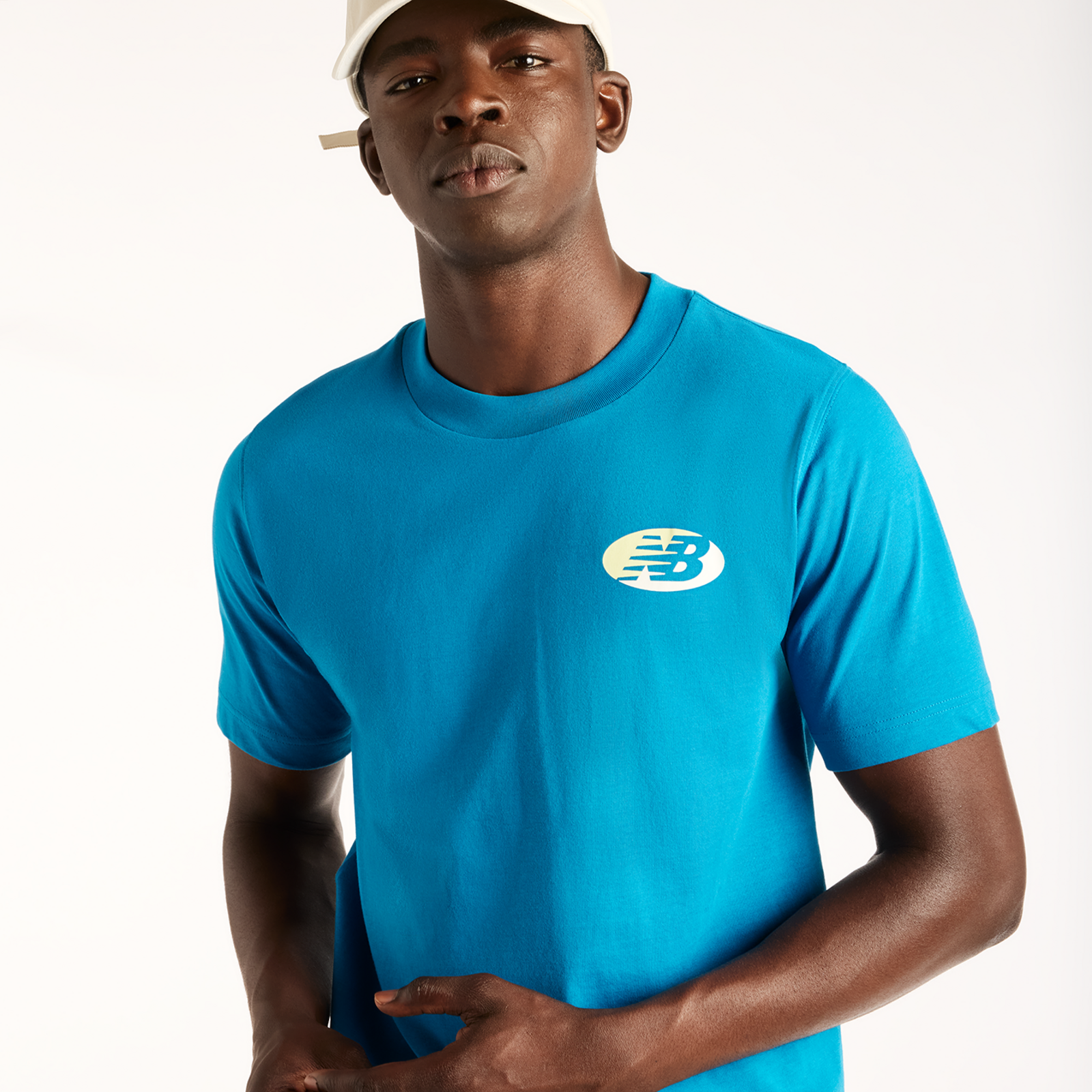 New Balance Oval Badge Relaxed T-Shirt in