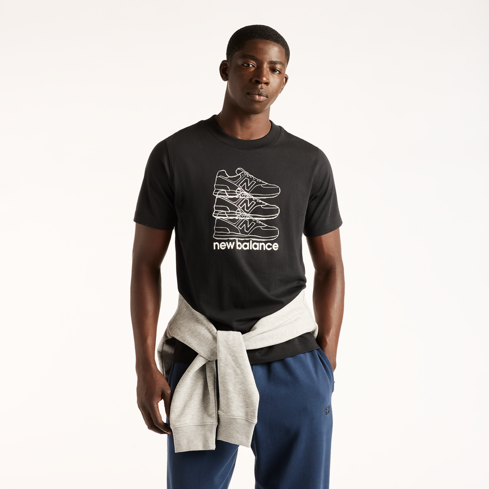 New Balance Layered 574 Relaxed T-Shirt in