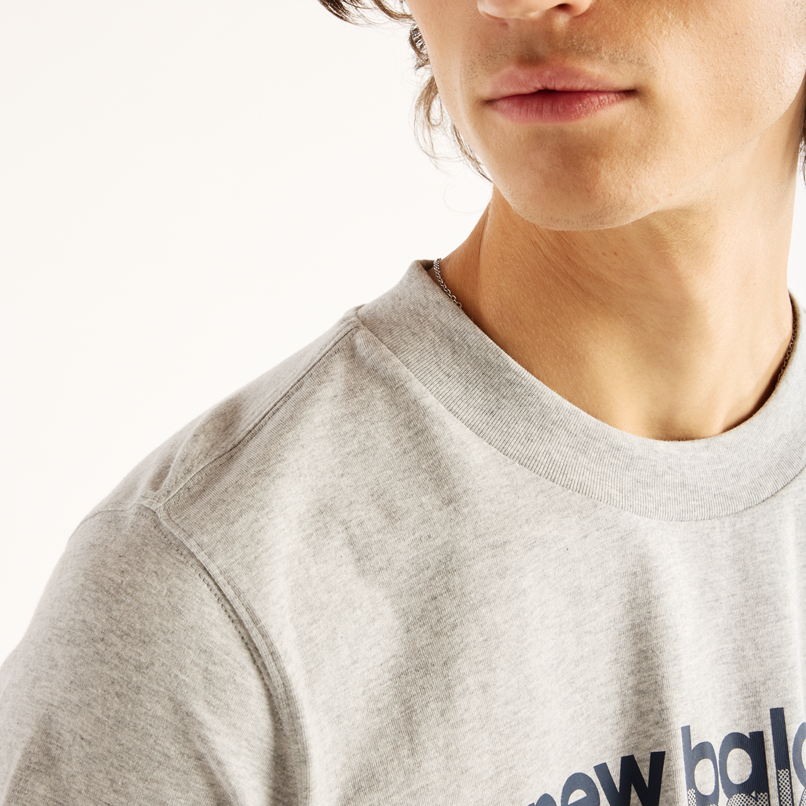 New Balance Layered Brand Read Relaxed T-Shirt in