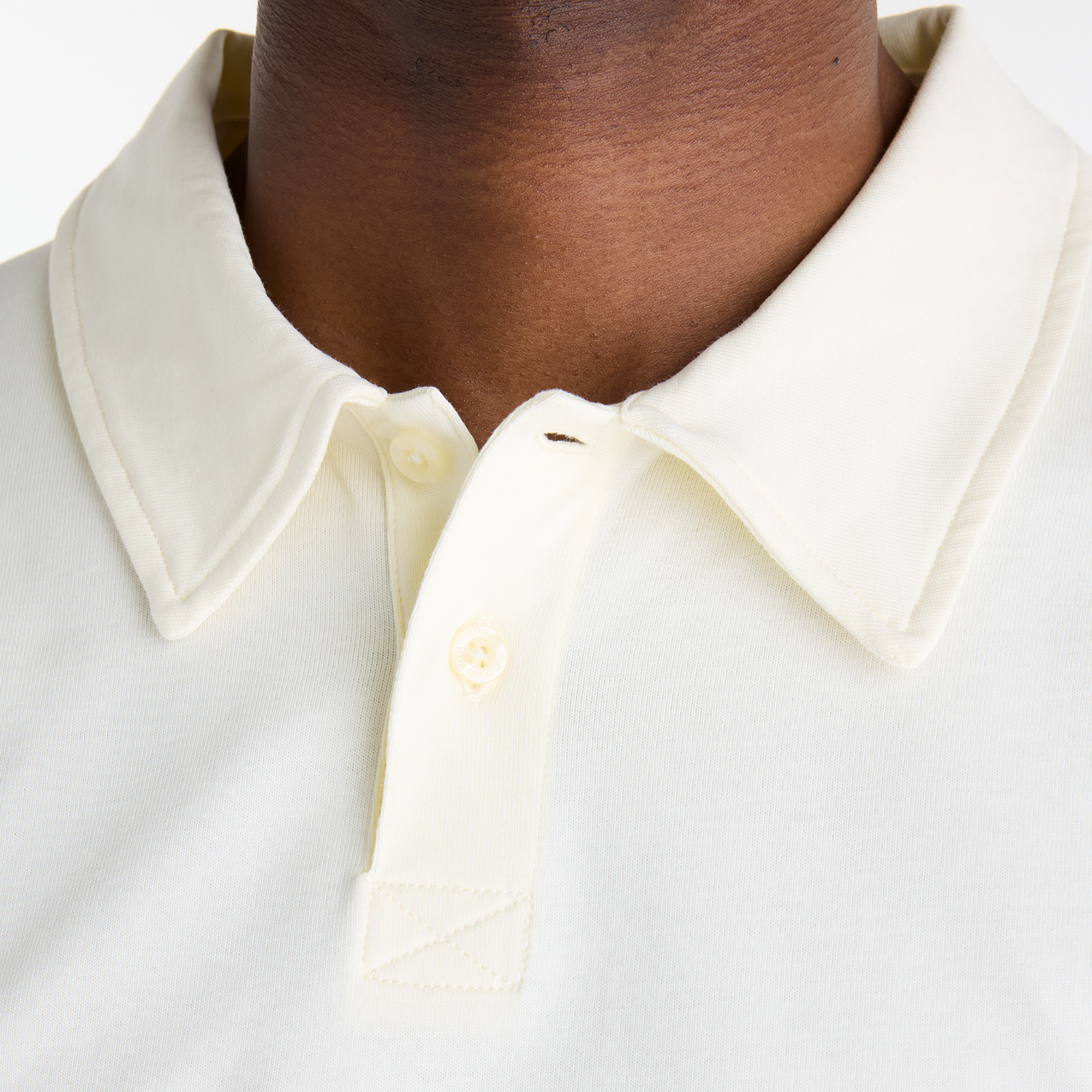 New Balance Sport Legacy Rugby Shirt in BEIGE
