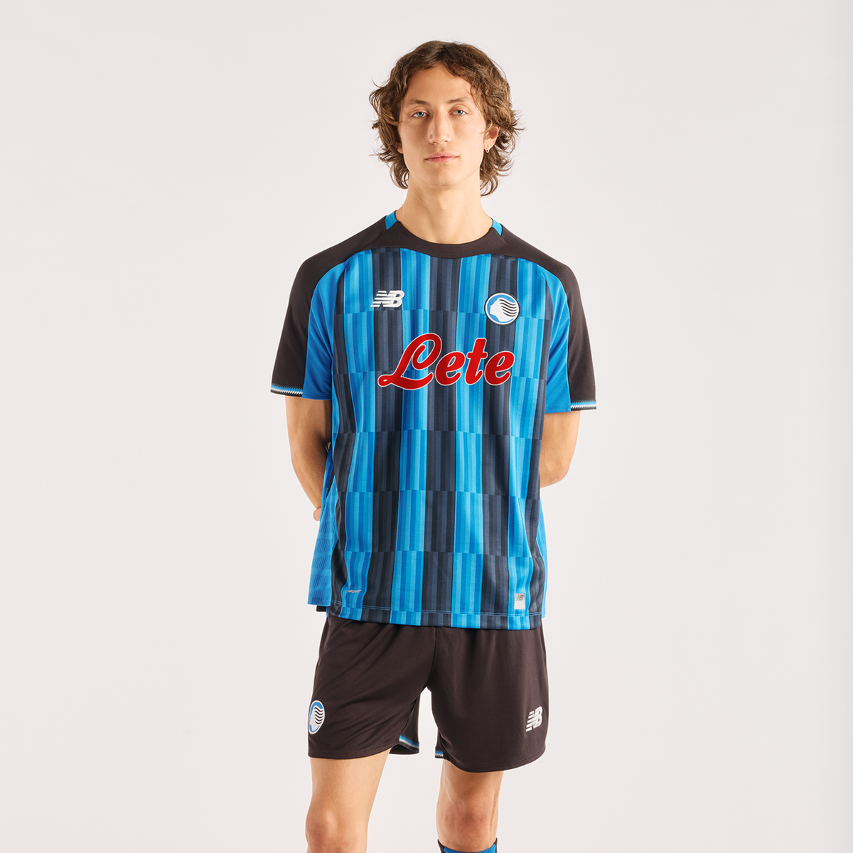 New Balance Atalanta Bergamo Home SS Jersey 26/27 in BLAU