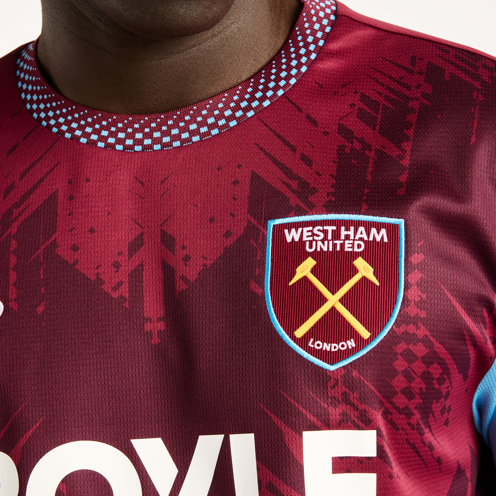 New Balance West Ham United Home SS Jersey 26/27 in ROT