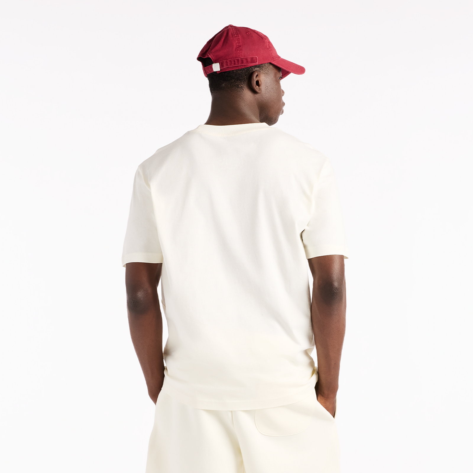 New Balance Reimagined Graphic T-Shirt in BEIGE