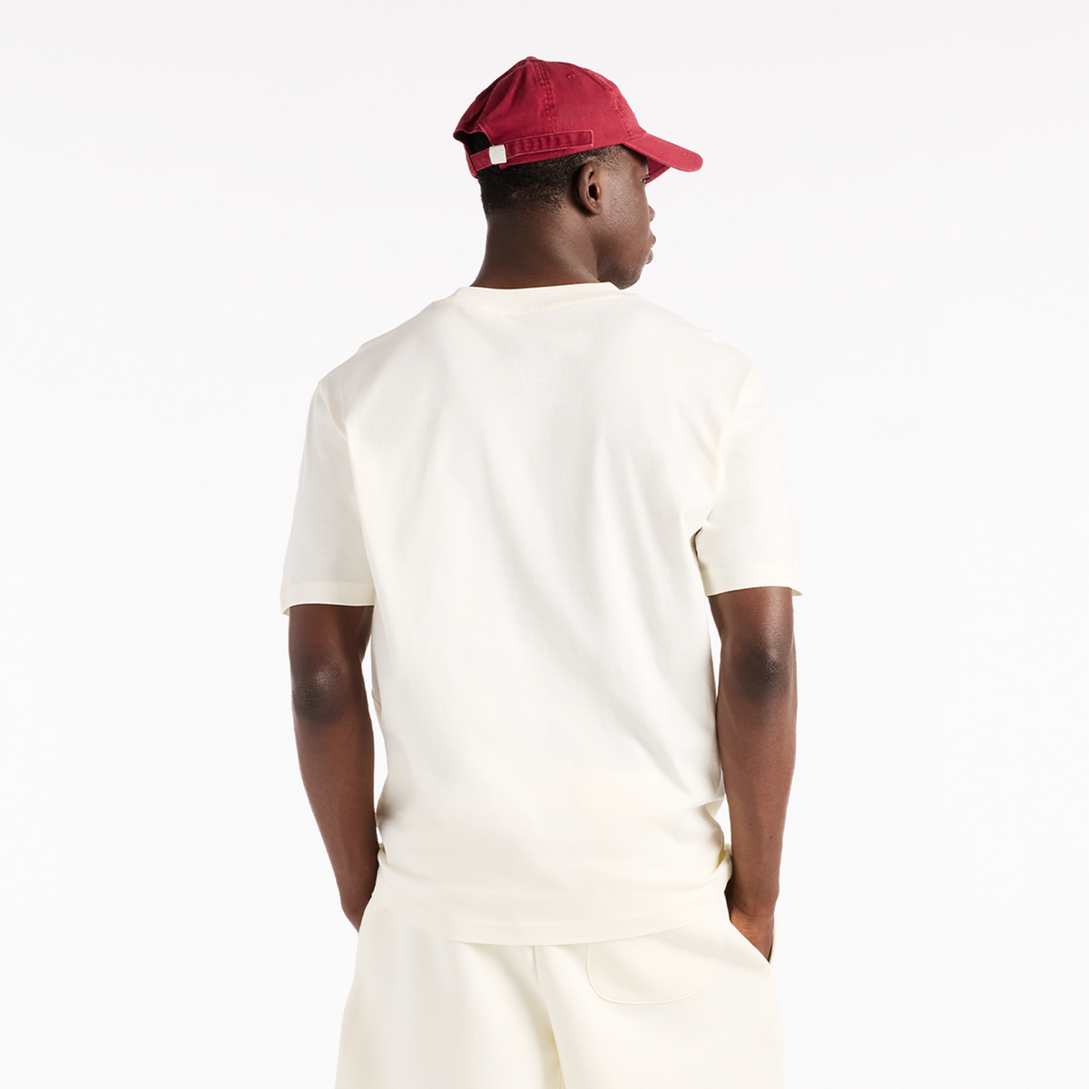 New Balance Reimagined Graphic T-Shirt in BEIGE