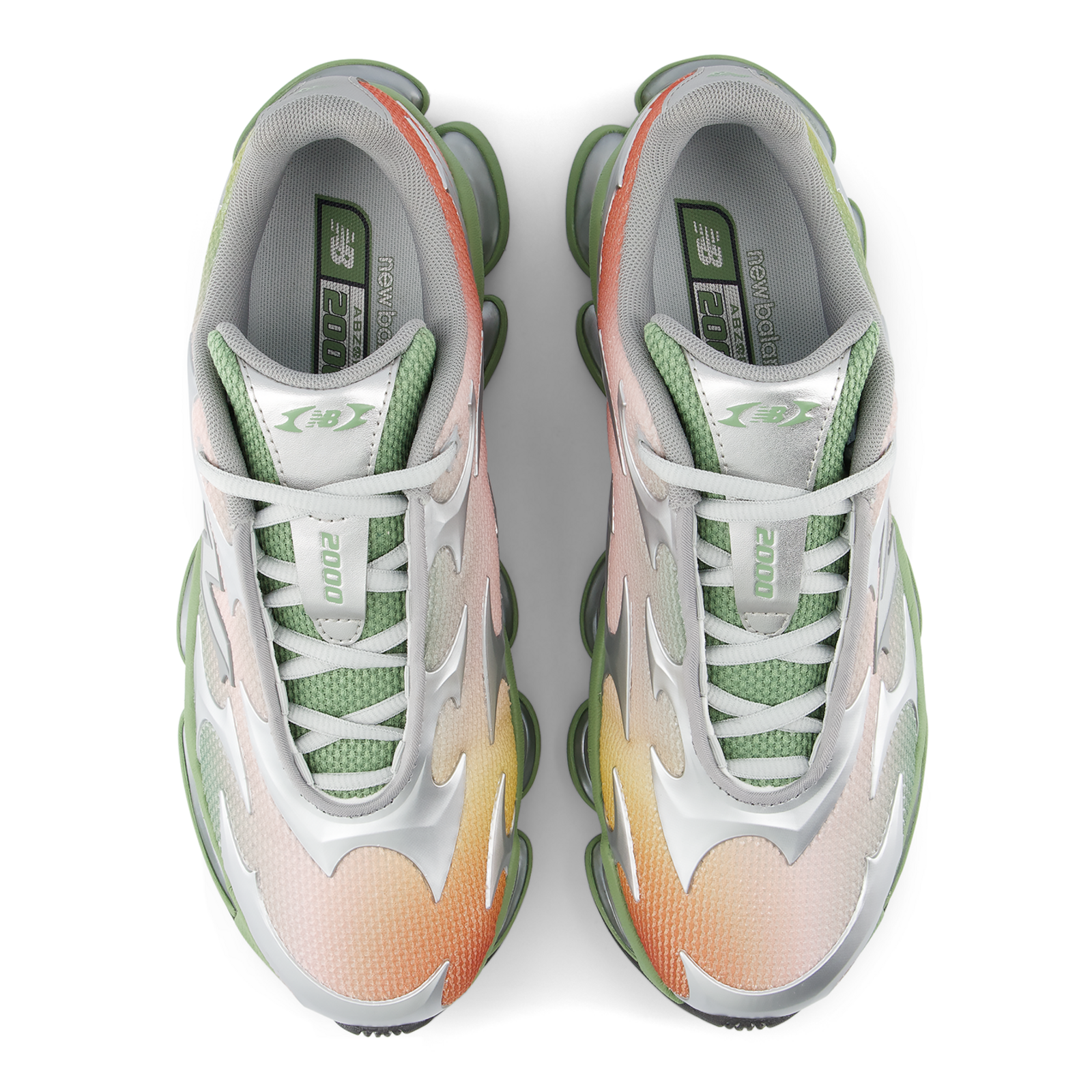 New Balance M 2000 Elevated Y2K Freizeitschuhe in GRÜN