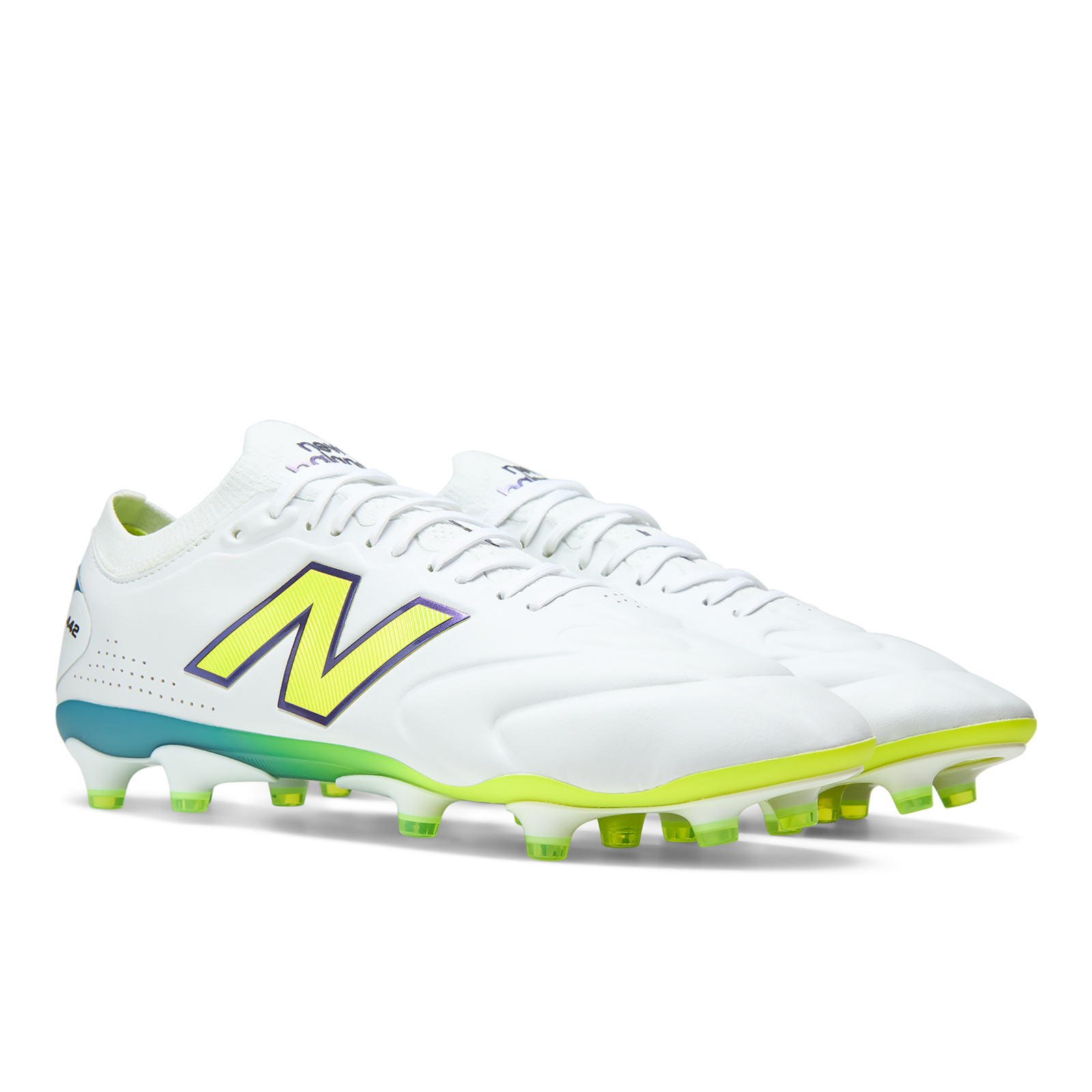 New Balance U41FM8MG - 442 Elite Knit FG V3 in WEISS