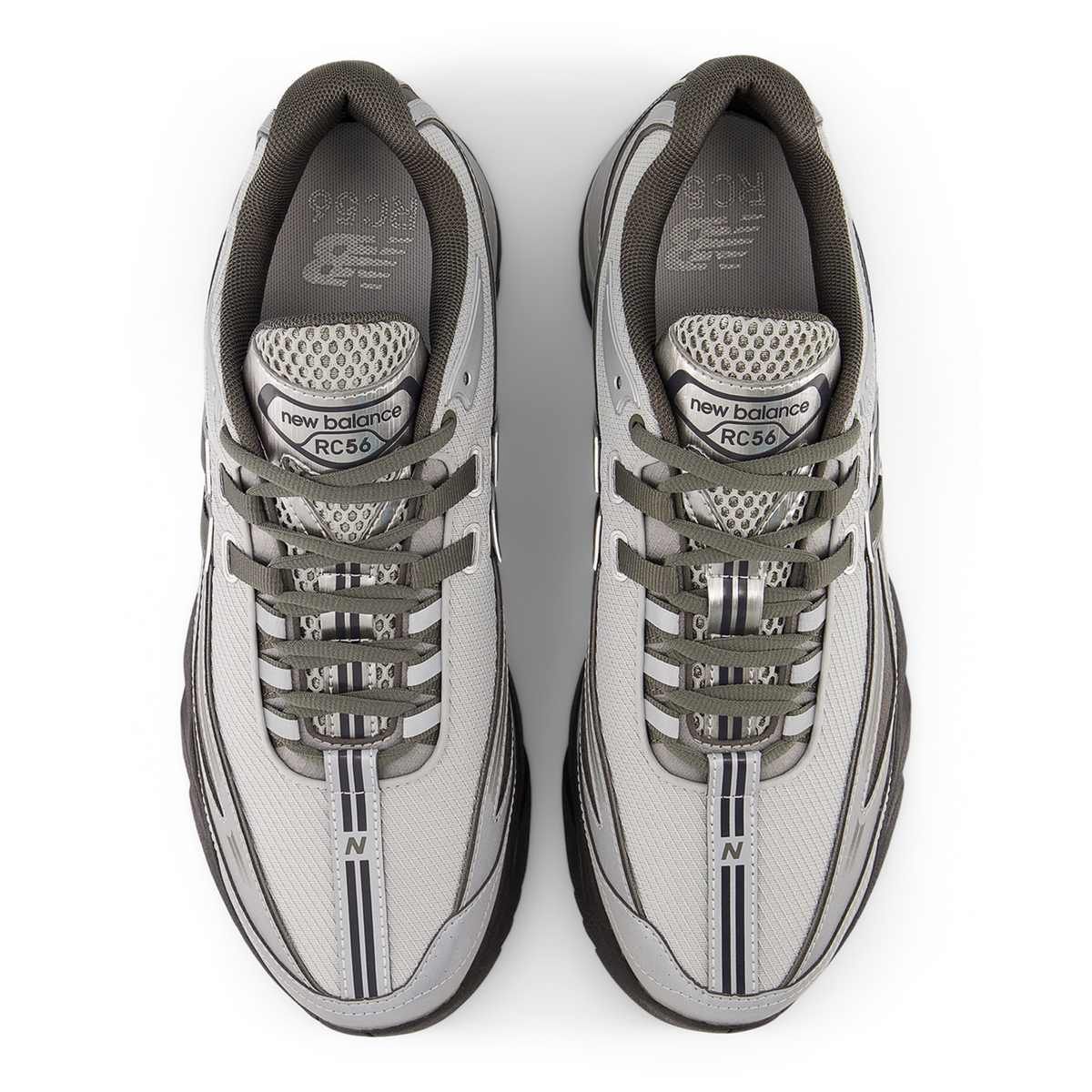 New Balance M RC56 Metallic Sport Freizeitschuhe in GRAU