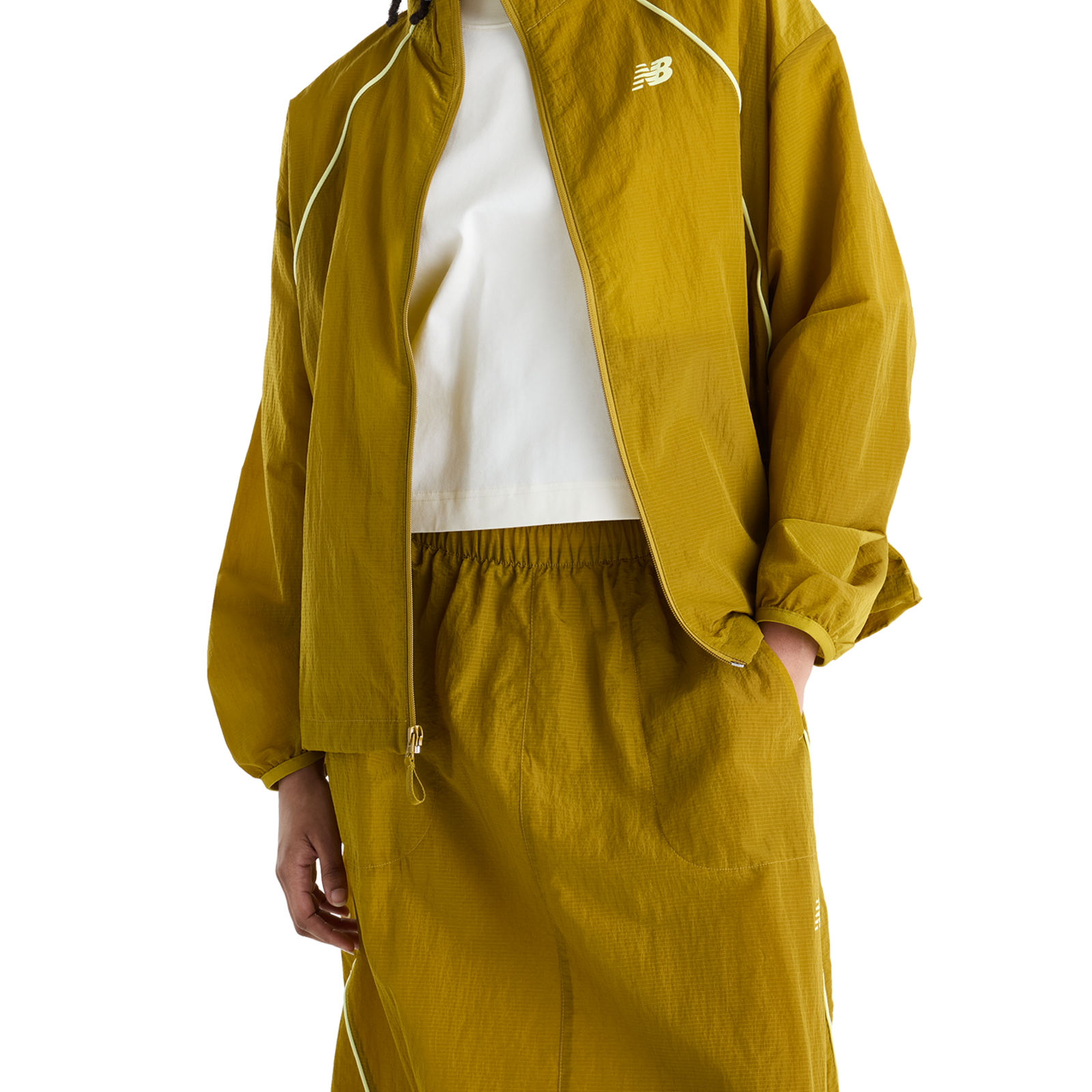 New Balance W Sport Legacy Skirt in BRAUN