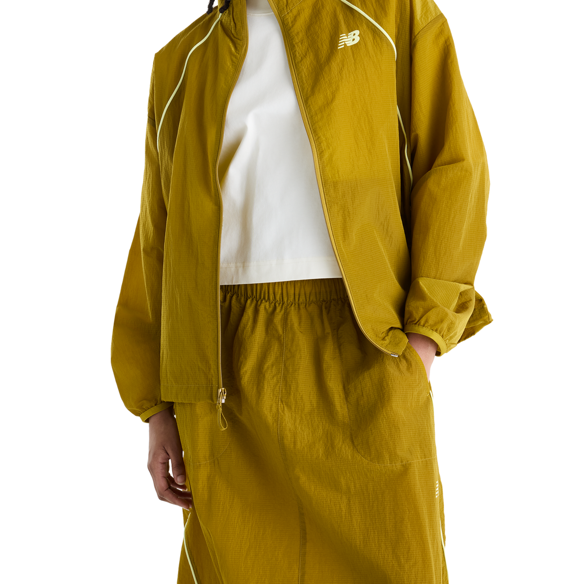 New Balance W Sport Legacy Skirt in BRAUN