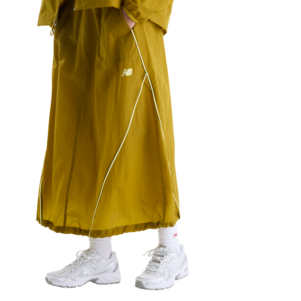 New Balance W Sport Legacy Skirt in BRAUN