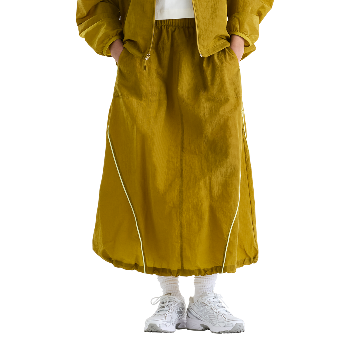 New Balance W Sport Legacy Skirt in BRAUN